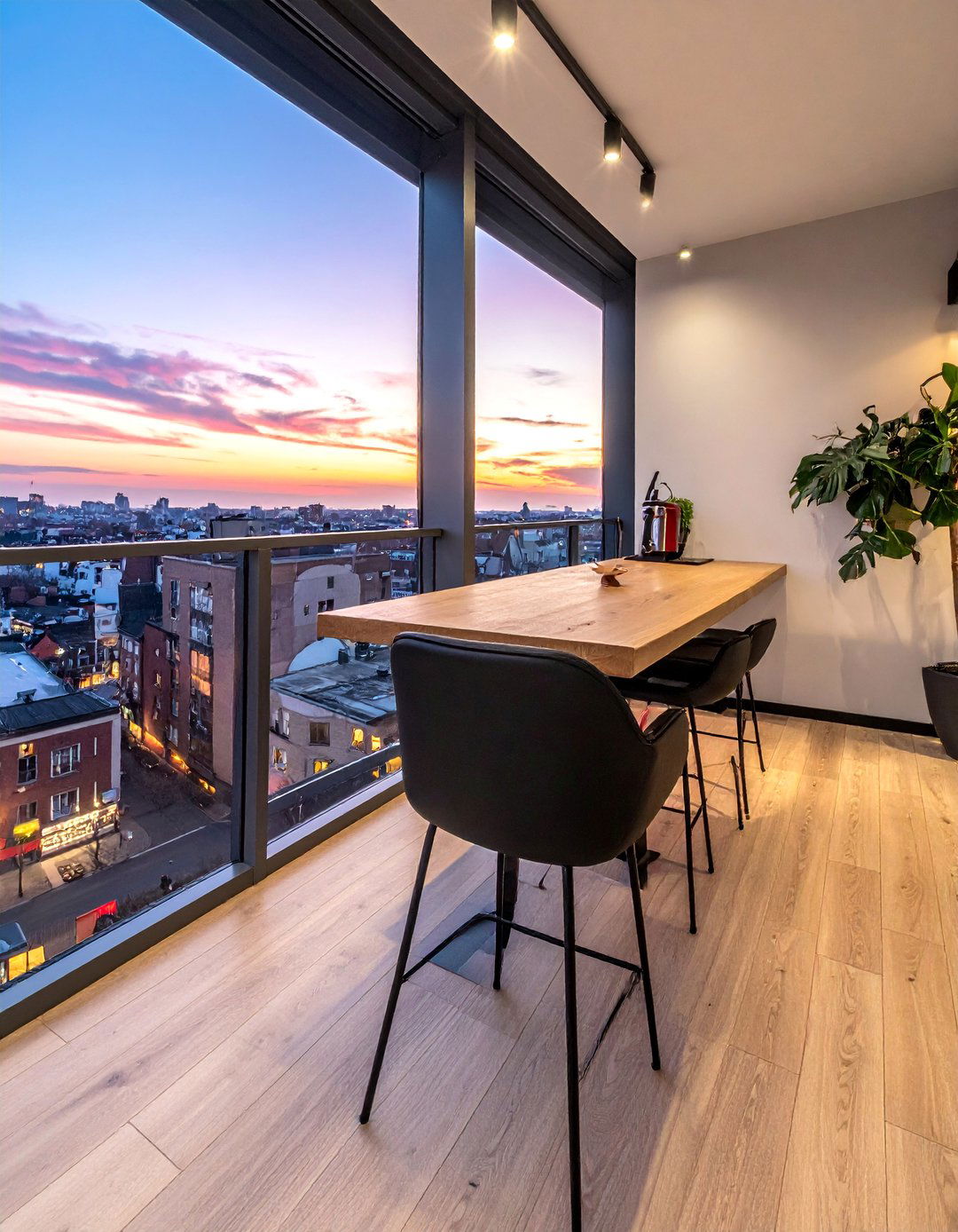 Dormer Balcony as a Breakfast Bar - 20 Dormer Balcony Ideas to Maximize Your Space