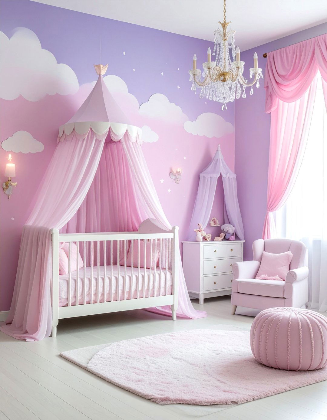 Dreamy Cloud Castle - 20 Whimsical Nursery Ideas for a Magical Baby Room