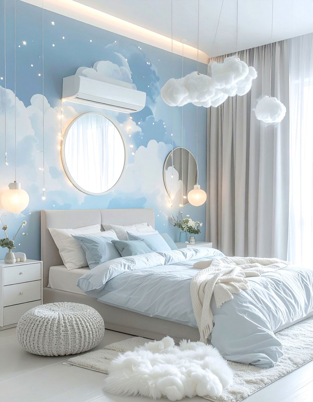 Dreamy Cloud Nine Bedroom Design - 20 Taylor Swift Themed Bedroom Decor Ideas for Fans