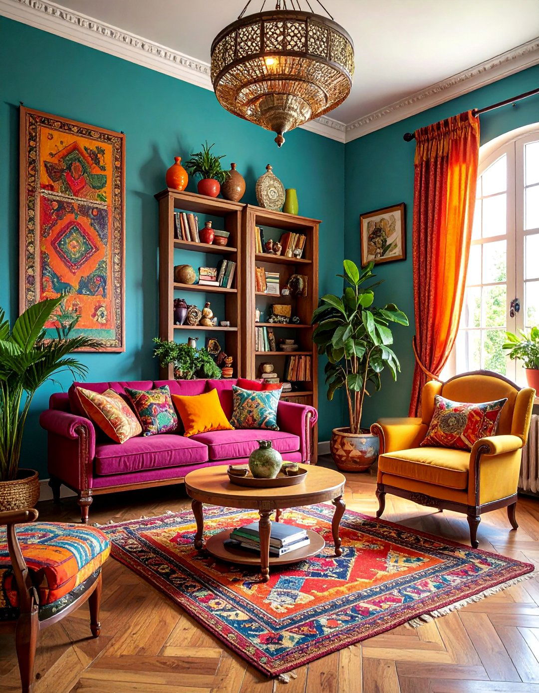 Eclectic Collectors Parlor Room - 15 Parlor Room Ideas to Elevate Your Home's Elegance