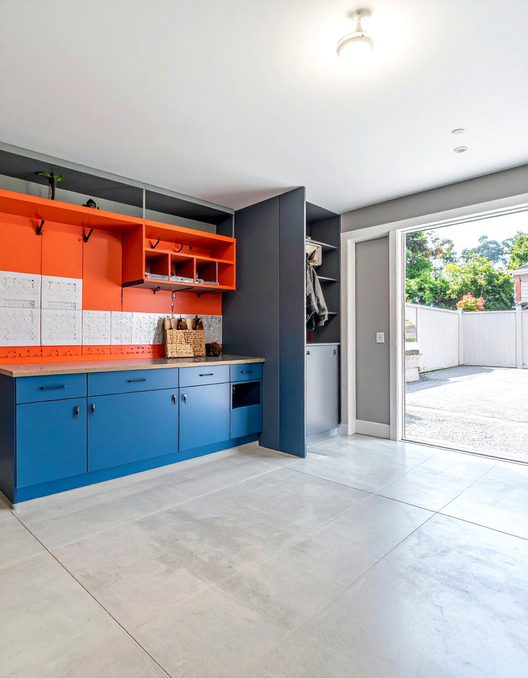 Efficient Drop Zone Organization - 15 Garage Entryway Ideas for a Functional and Stylish Space