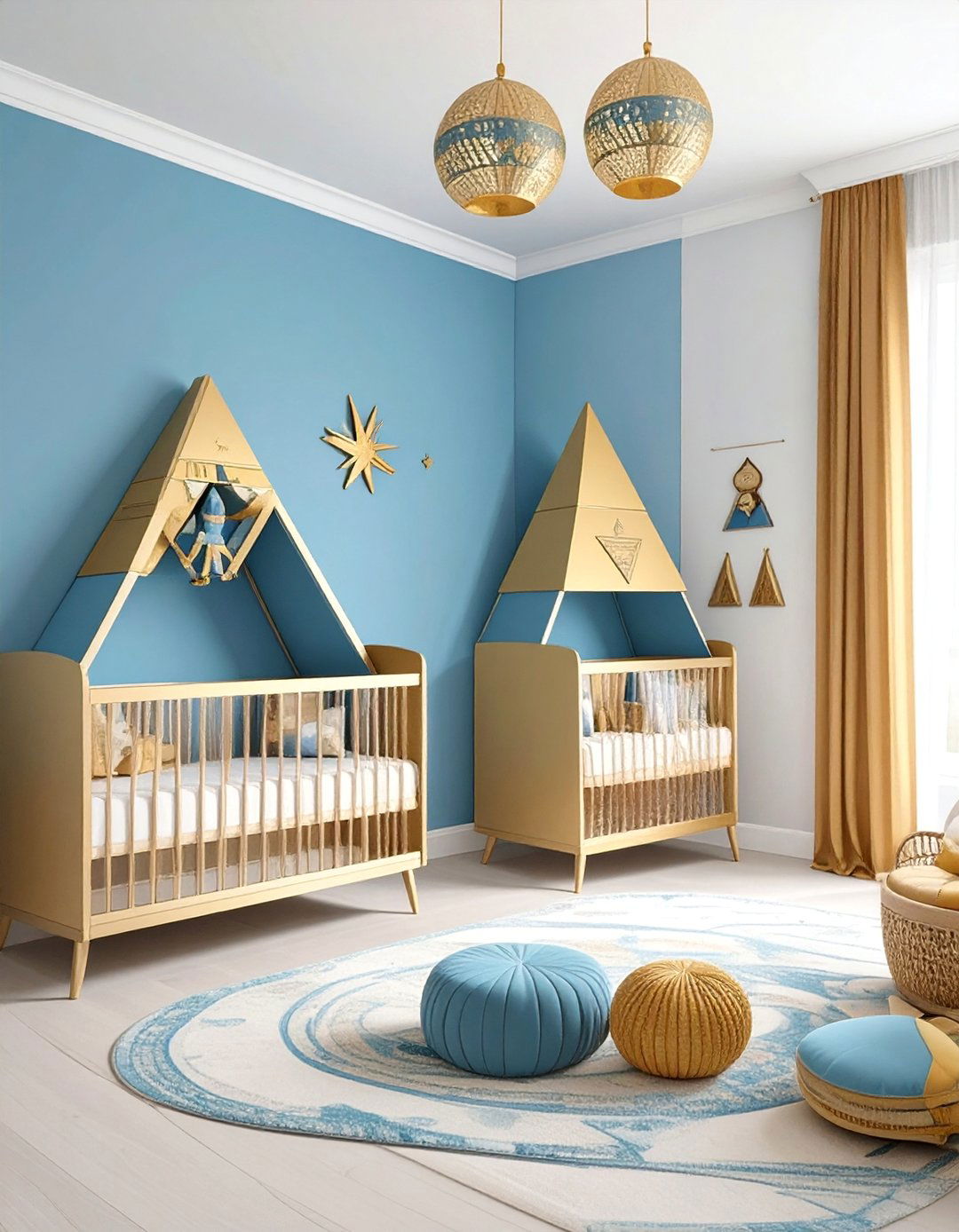 Egyptian Cultural Adventure - 25 Adorable Twin Nursery Ideas for Your Babies