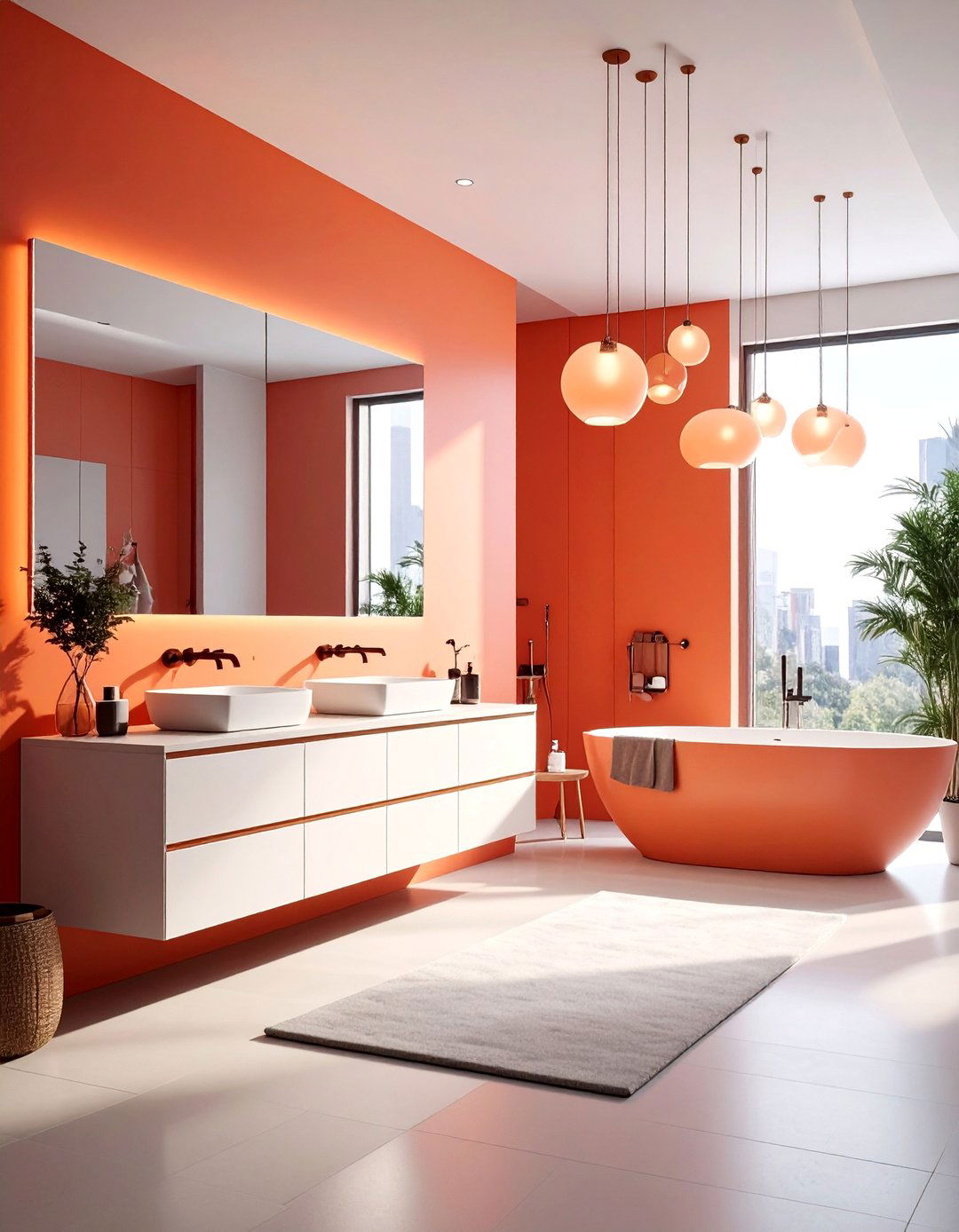 Embracing Asymmetrical Design - 20 Maximalist Bathroom Design Ideas for Bold Style