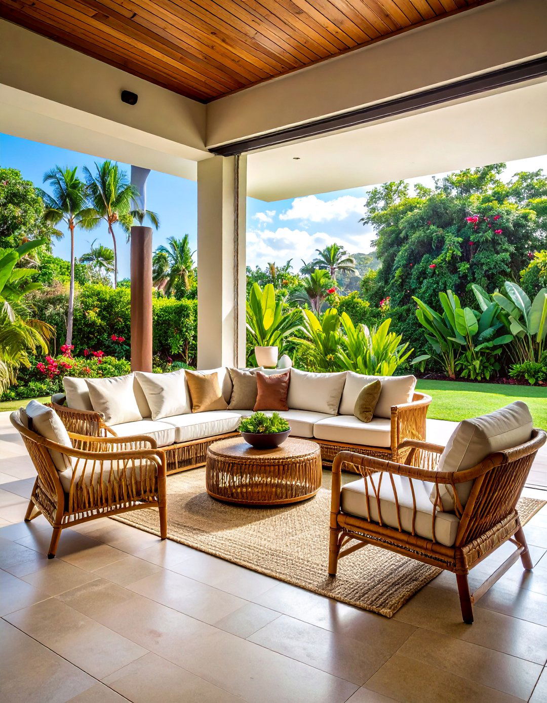 Embracing Open Air Lanai Living Spaces - 15 Hawaiian Interior Design Ideas for a Tropical Vibe