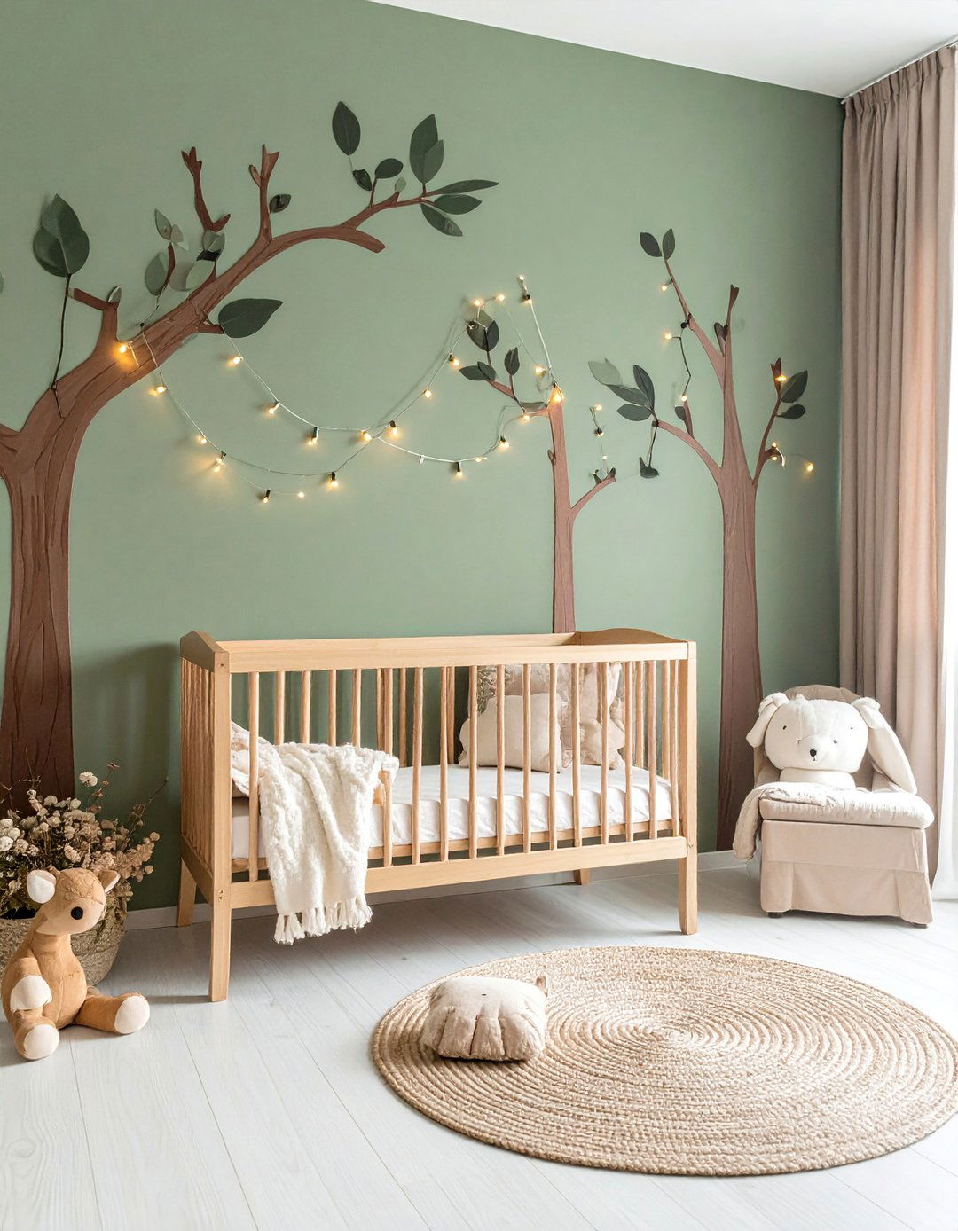 Enchanted Woodland Forest - 20 Whimsical Nursery Ideas for a Magical Baby Room
