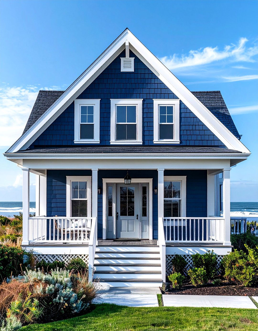 Enduring Navy Blue House Siding Colors - 25 House Siding Colors to Transform Your Home's Exterior