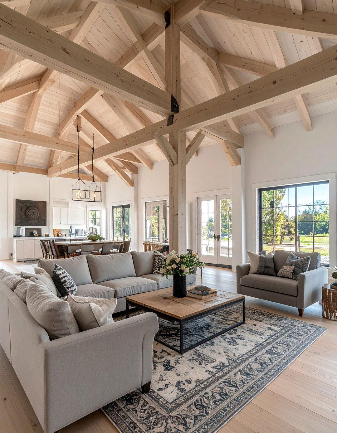 Exposed Truss Vaulted Ceiling Beams - 20 Vaulted Ceiling With Beams Ideas for a Dramatic Look