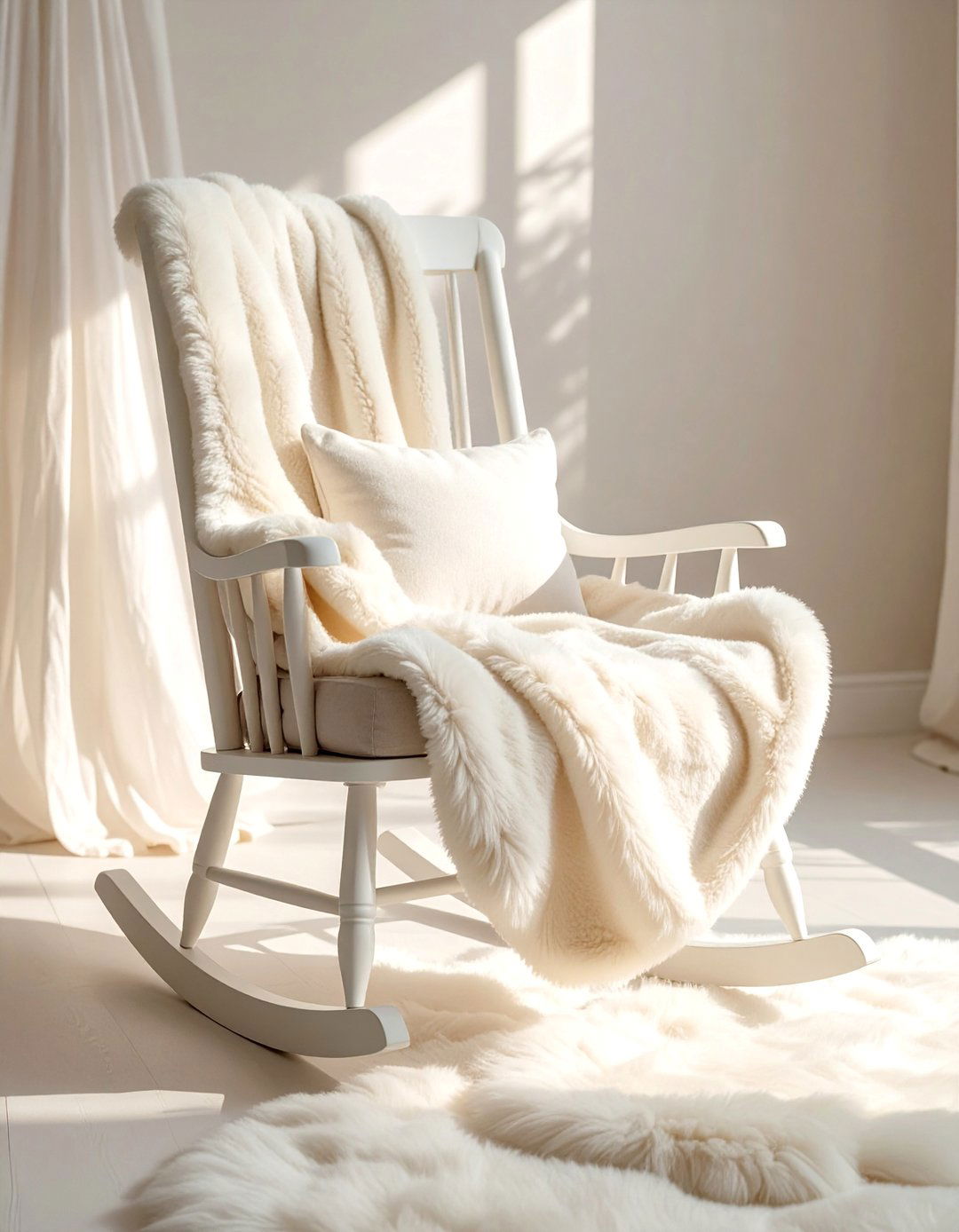Faux Fur Throw Blankets Woodland Nursery - 25 Woodland Nursery Ideas for a Cozy Baby Room