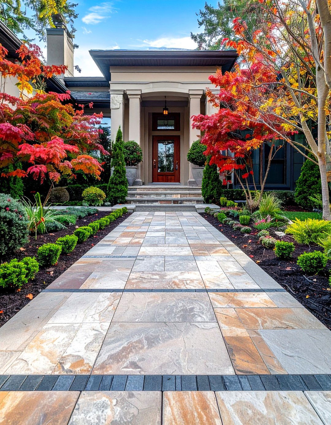 Flagstone Walkways - 40 Stone Landscaping Ideas for a Beautiful Outdoor Space
