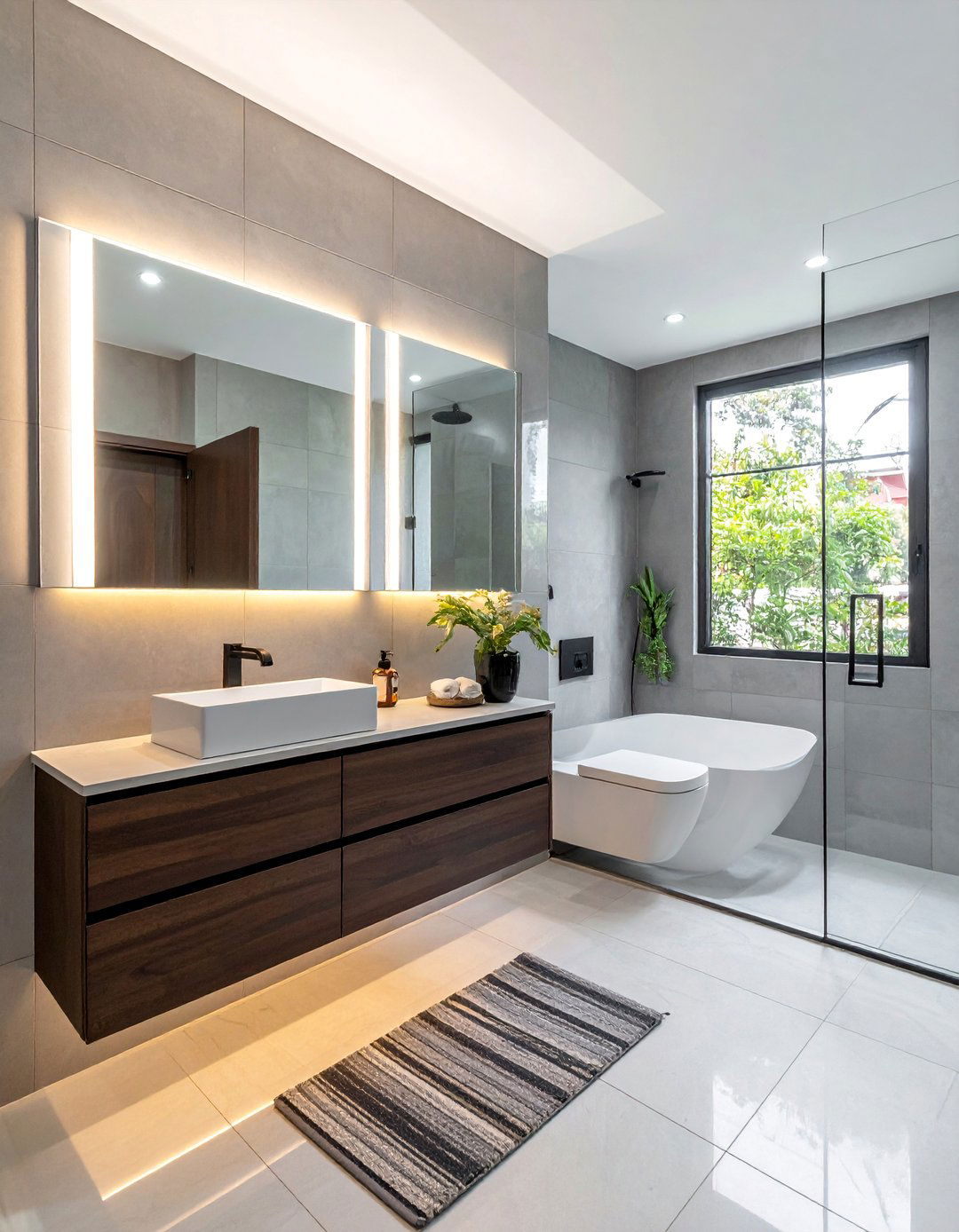 Floating Vanity Storage Solutions - 15 Italian Bathroom Design Ideas for a Luxurious Look