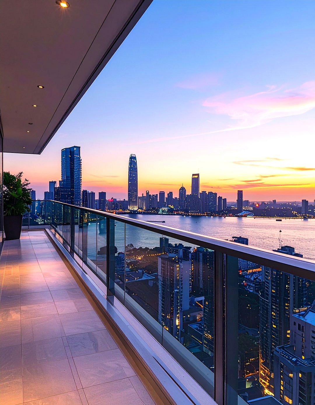 Frameless Glass Panel Balcony Railing - 25 Balcony Railing Design Ideas for Stylish Homes
