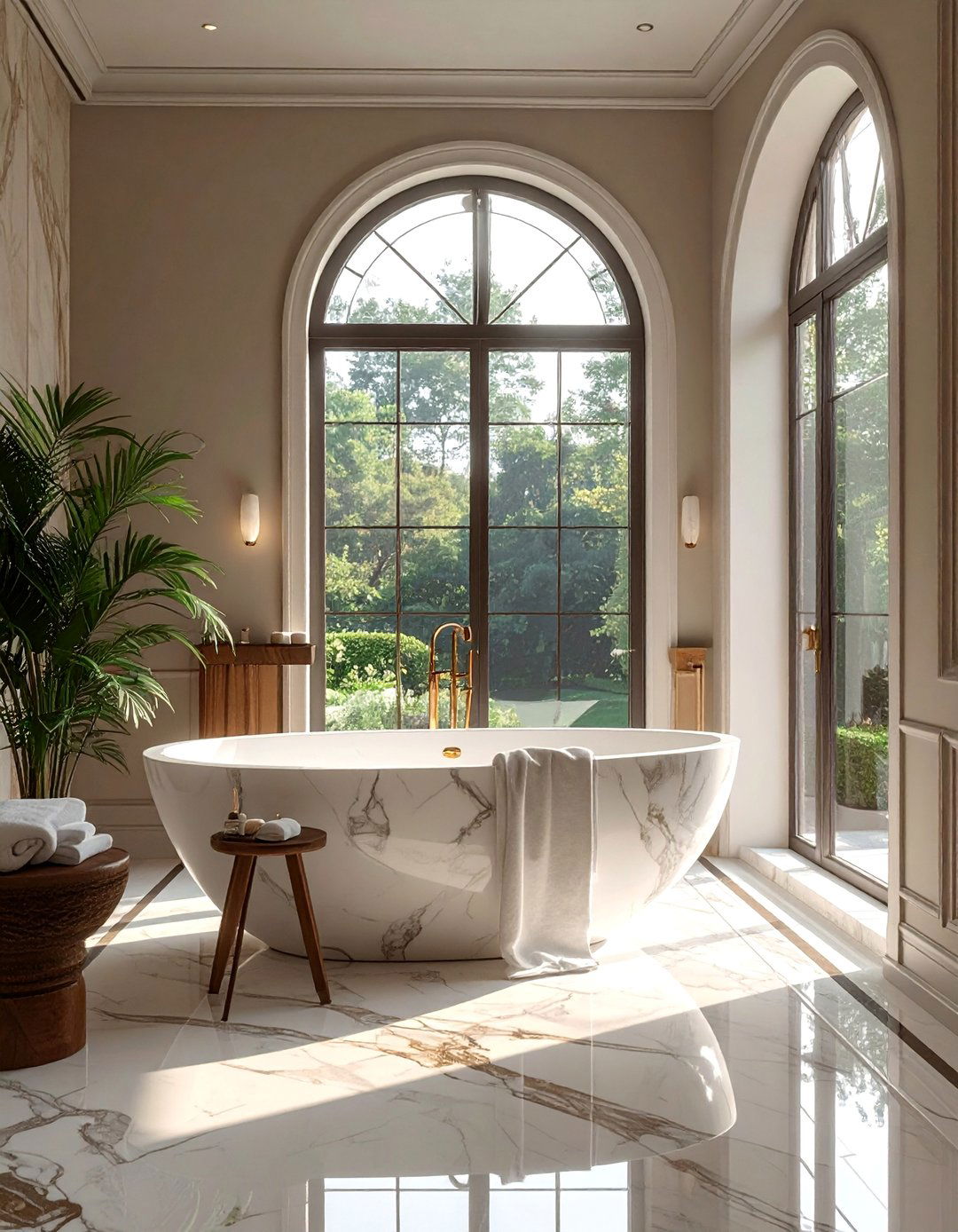 Freestanding Roman Bathtubs - 15 Italian Bathroom Design Ideas for a Luxurious Look