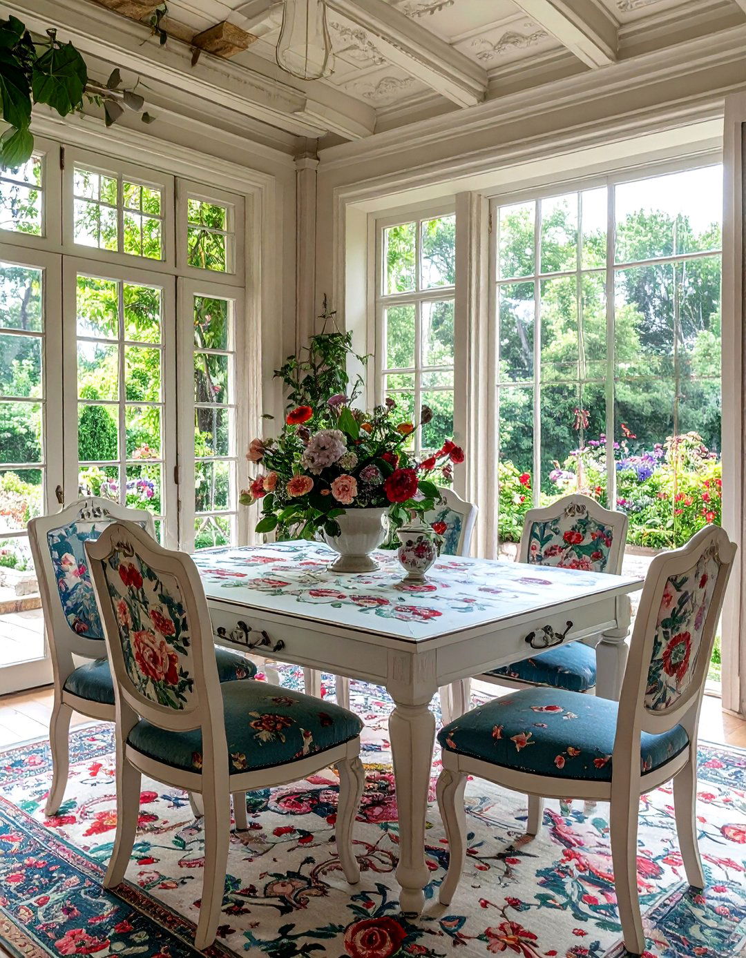 French Garden Party Dining Room - 25 French Parisian Dining Room Ideas for Elegant Homes