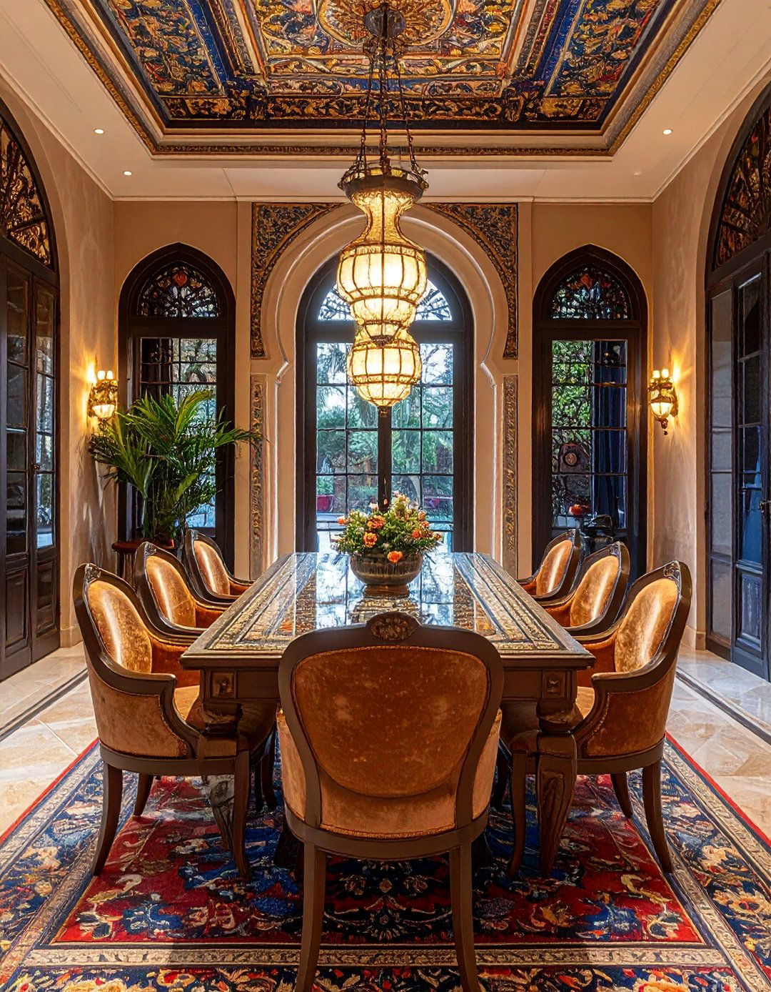 French Moorish Inspired Dining Room - 25 French Parisian Dining Room Ideas for Elegant Homes