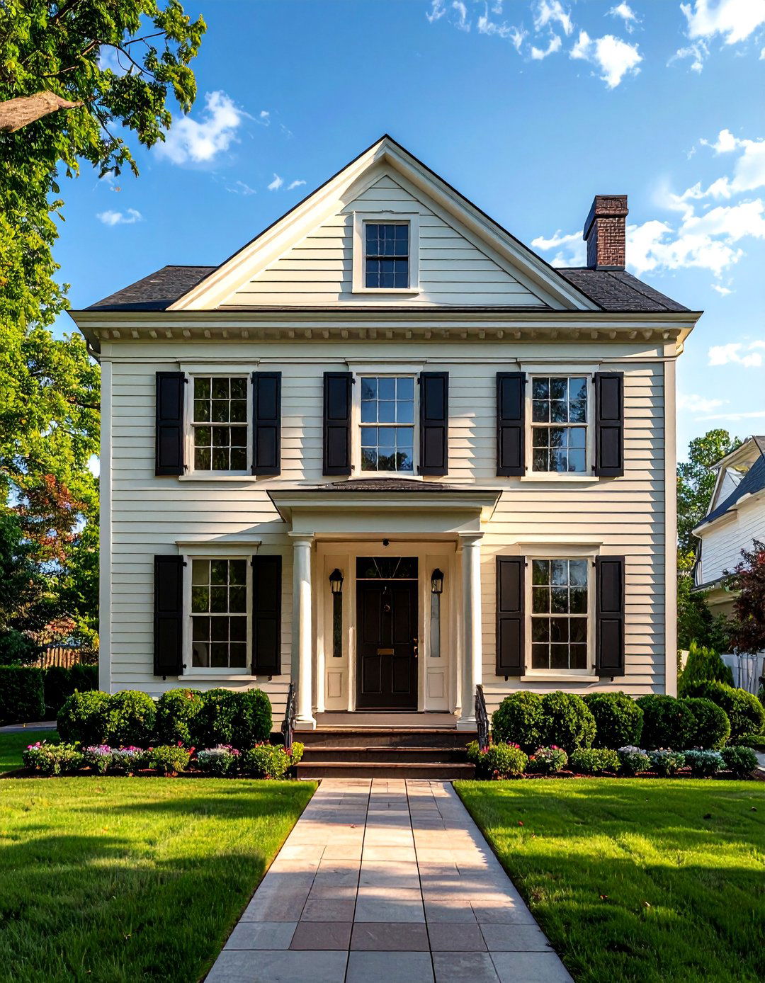 Gentle Creamy Off White House Siding Colors - 25 House Siding Colors to Transform Your Home's Exterior