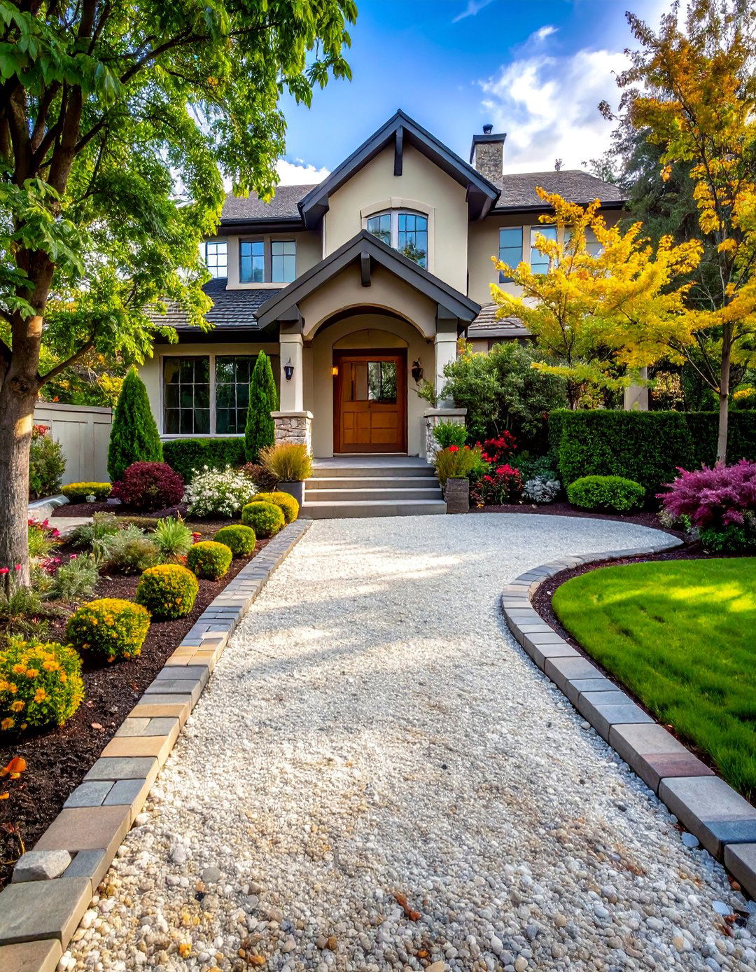 Gravel Driveway Solutions - 40 Stone Landscaping Ideas for a Beautiful Outdoor Space
