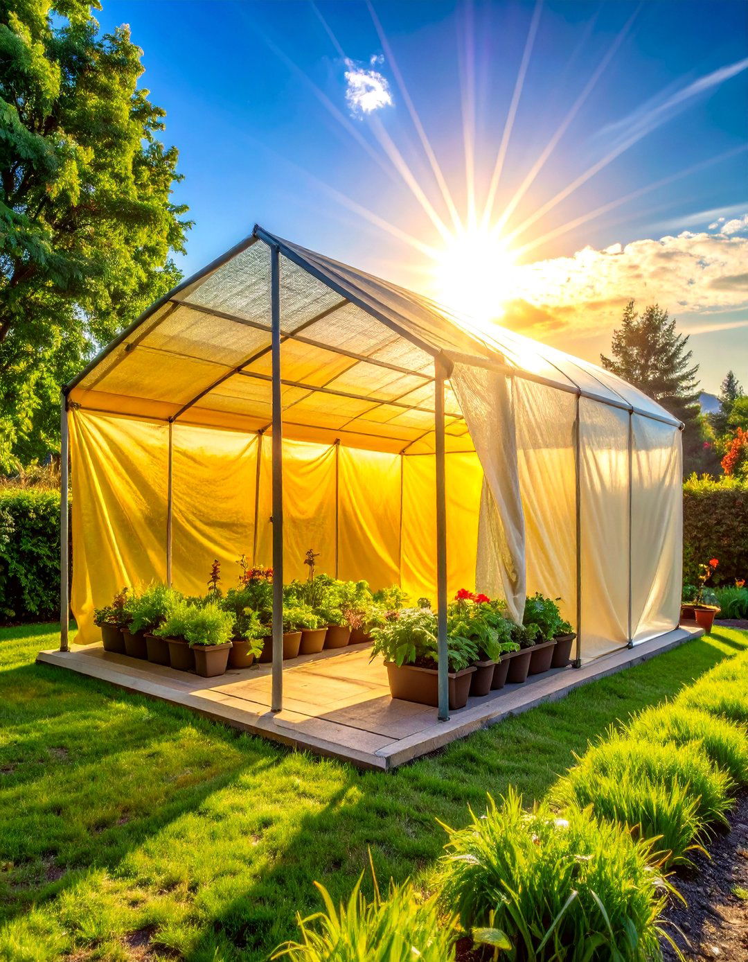 Greenhouse Shade Cloth for Specialty Applications - 40 Shade Ideas for Comfortable Outdoor Living Spaces