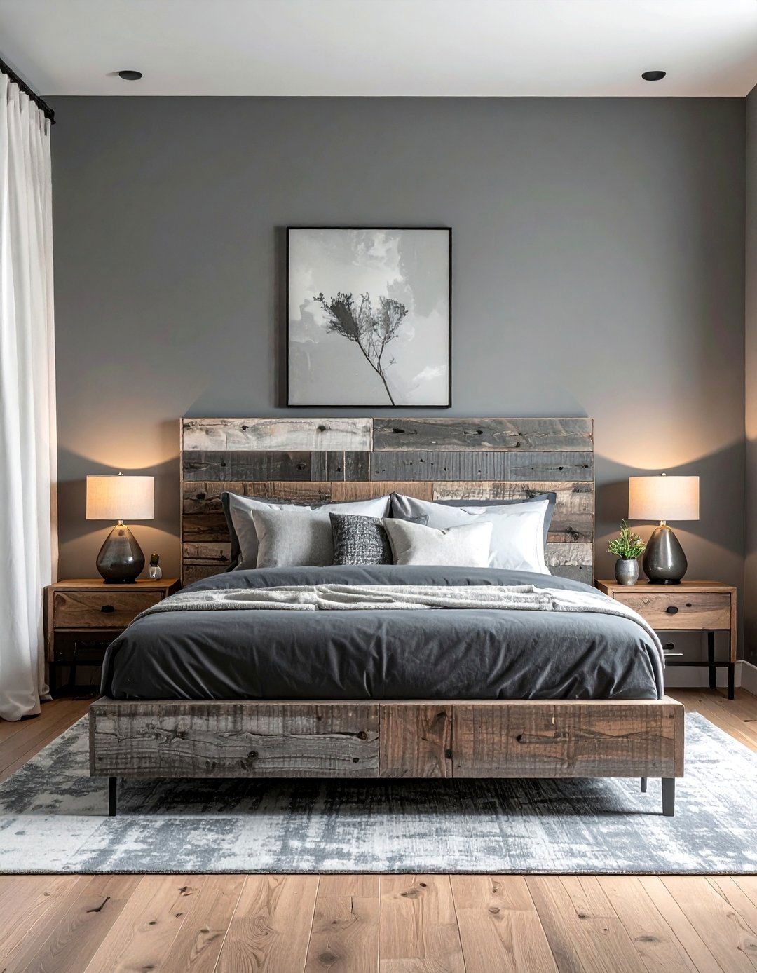 25 Grey Headboard Bedroom Ideas for a Calm Retreat