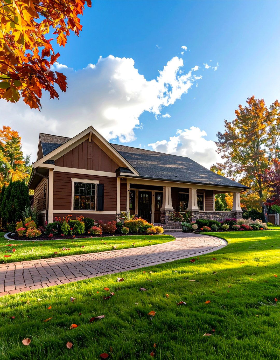 Grounded Earthy Brown House Siding Colors - 25 House Siding Colors to Transform Your Home's Exterior