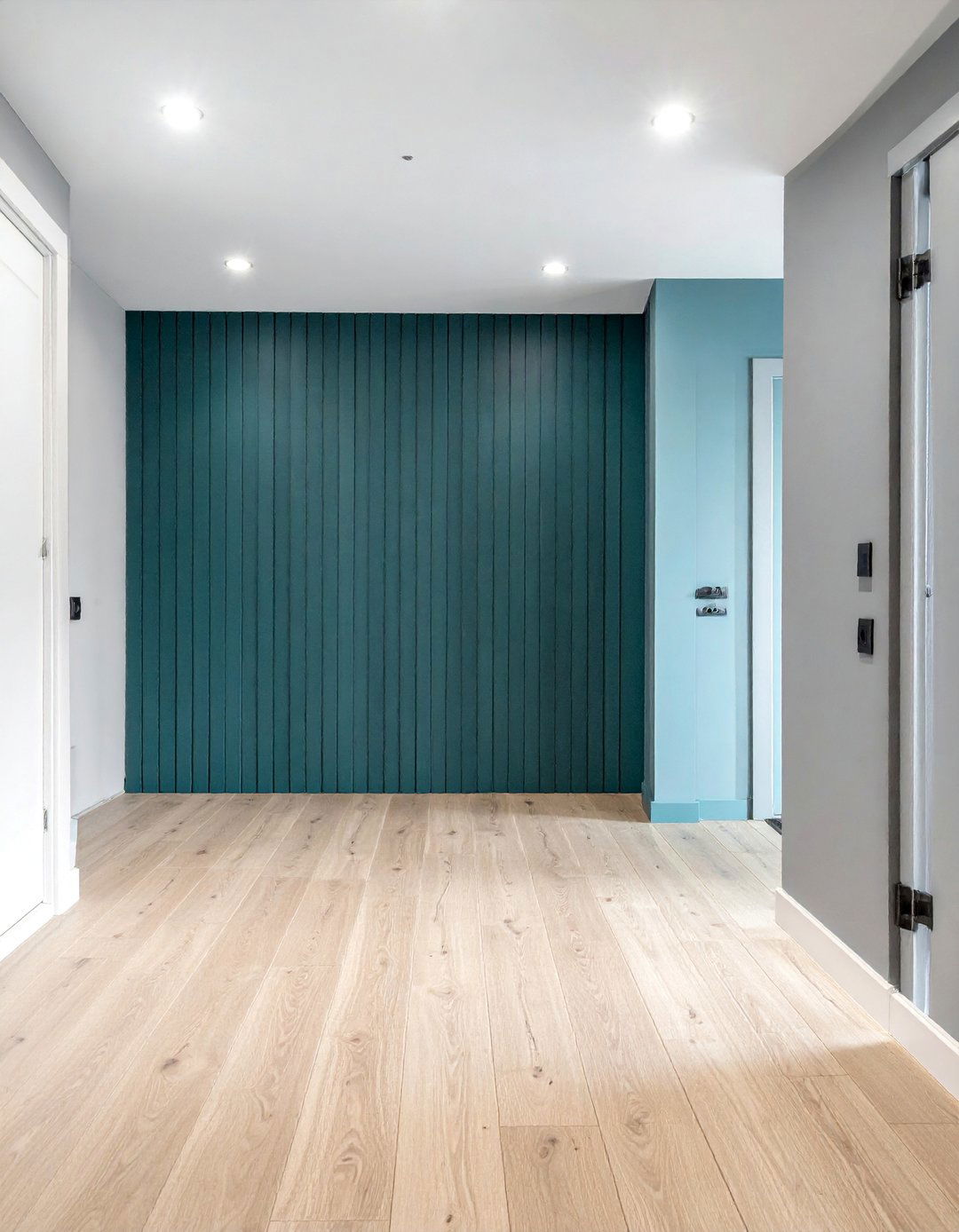 Half Wall Wood Slat Accent Wall - 40 Wood Slat Accent Wall Ideas for Your Home