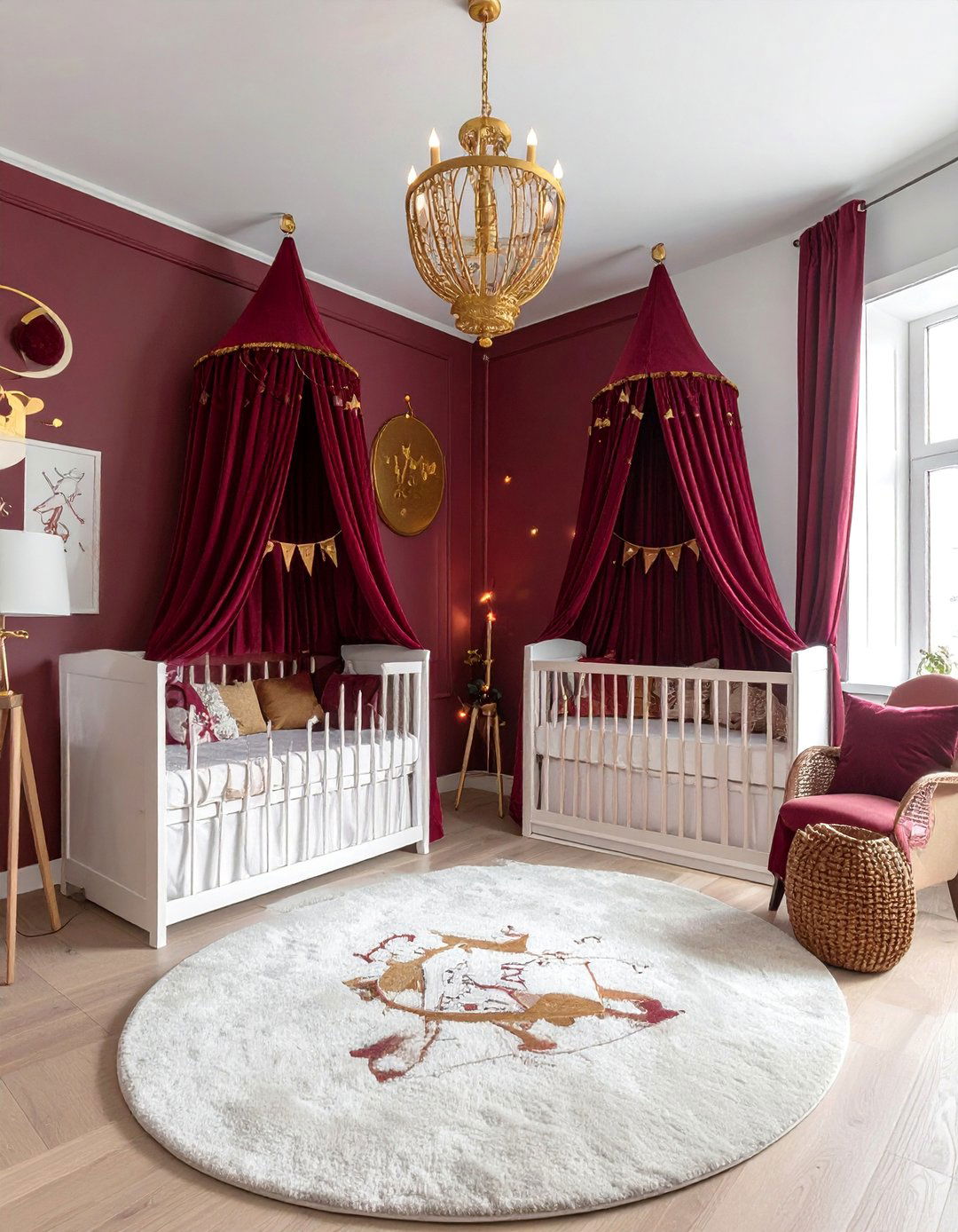 Harry Potter Magical World - 25 Adorable Twin Nursery Ideas for Your Babies