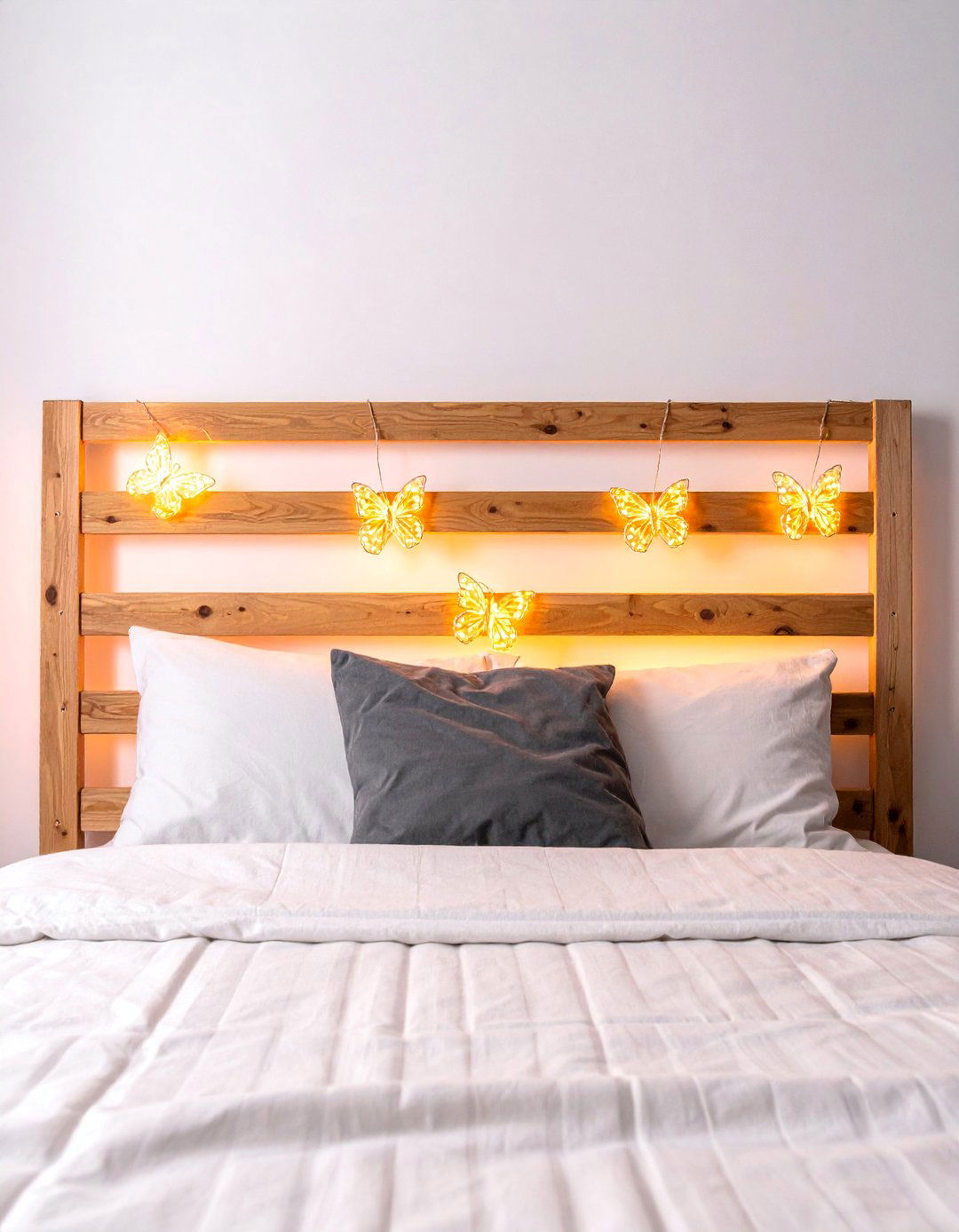 Illuminating Butterfly Shaped String Lights - 15 Butterfly-themed Room Ideas for a Whimsical Space