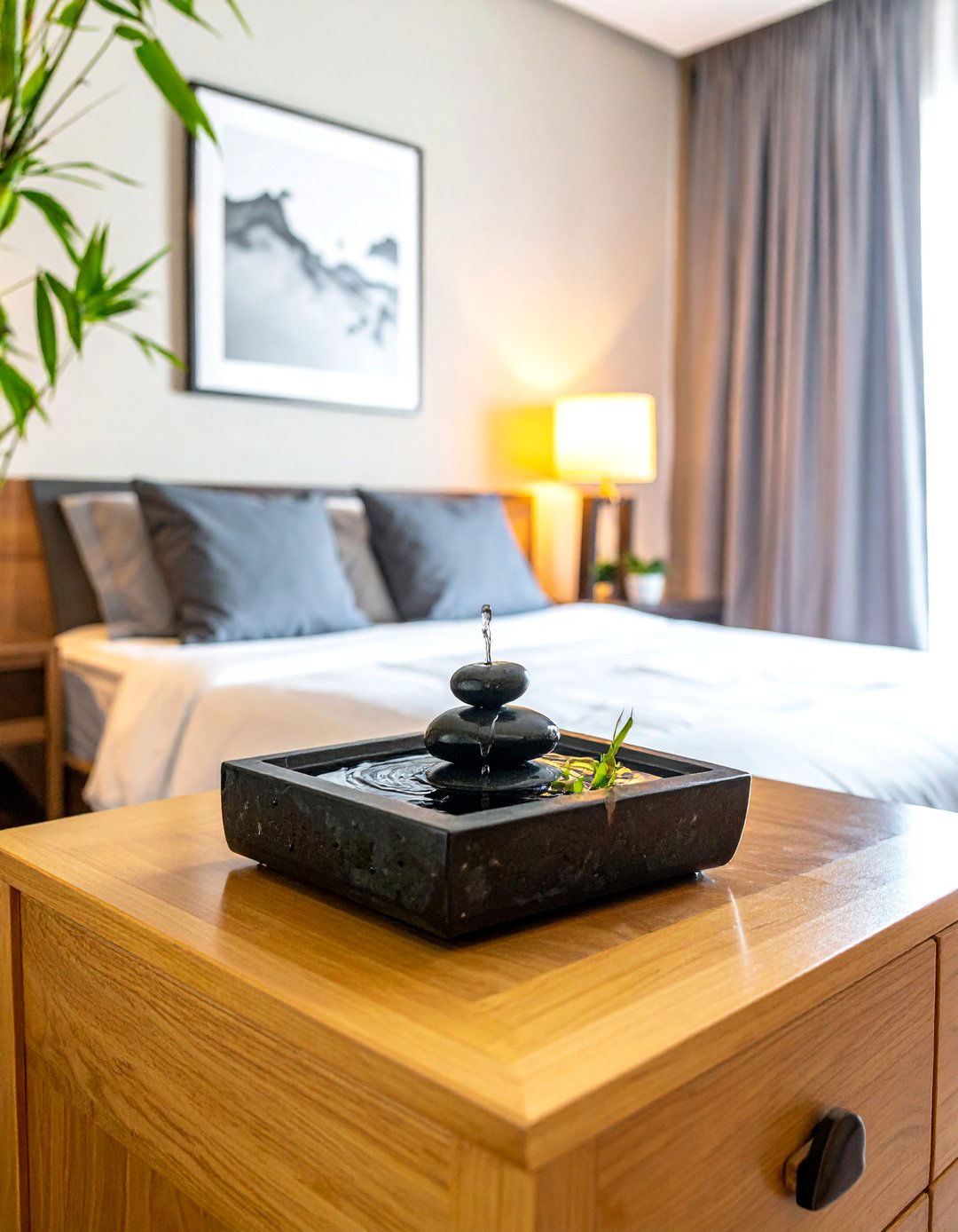 Incorporating Water Features for a Zen Asian Bedroom - 20 Asian Bedroom Ideas for a Serene and Stylish Space