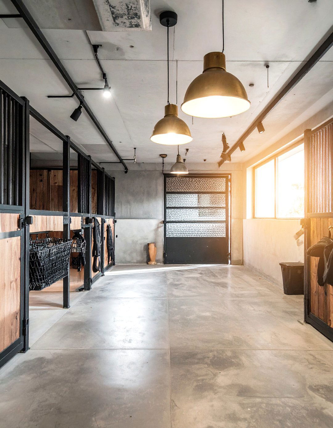 Industrial Chic Storage Design - 20 Tack Room Ideas for Organized and Stylish Equestrian Spaces