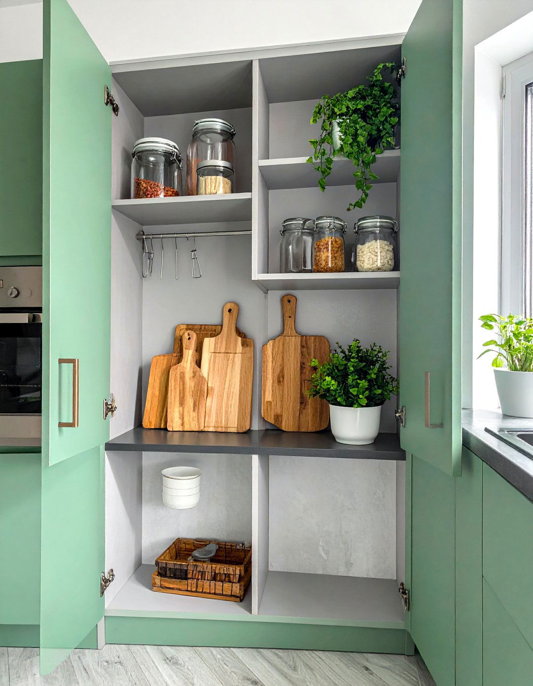 Inside Cabinet Door Storage - 40 Small Kitchen Storage Ideas to Maximize Your Space