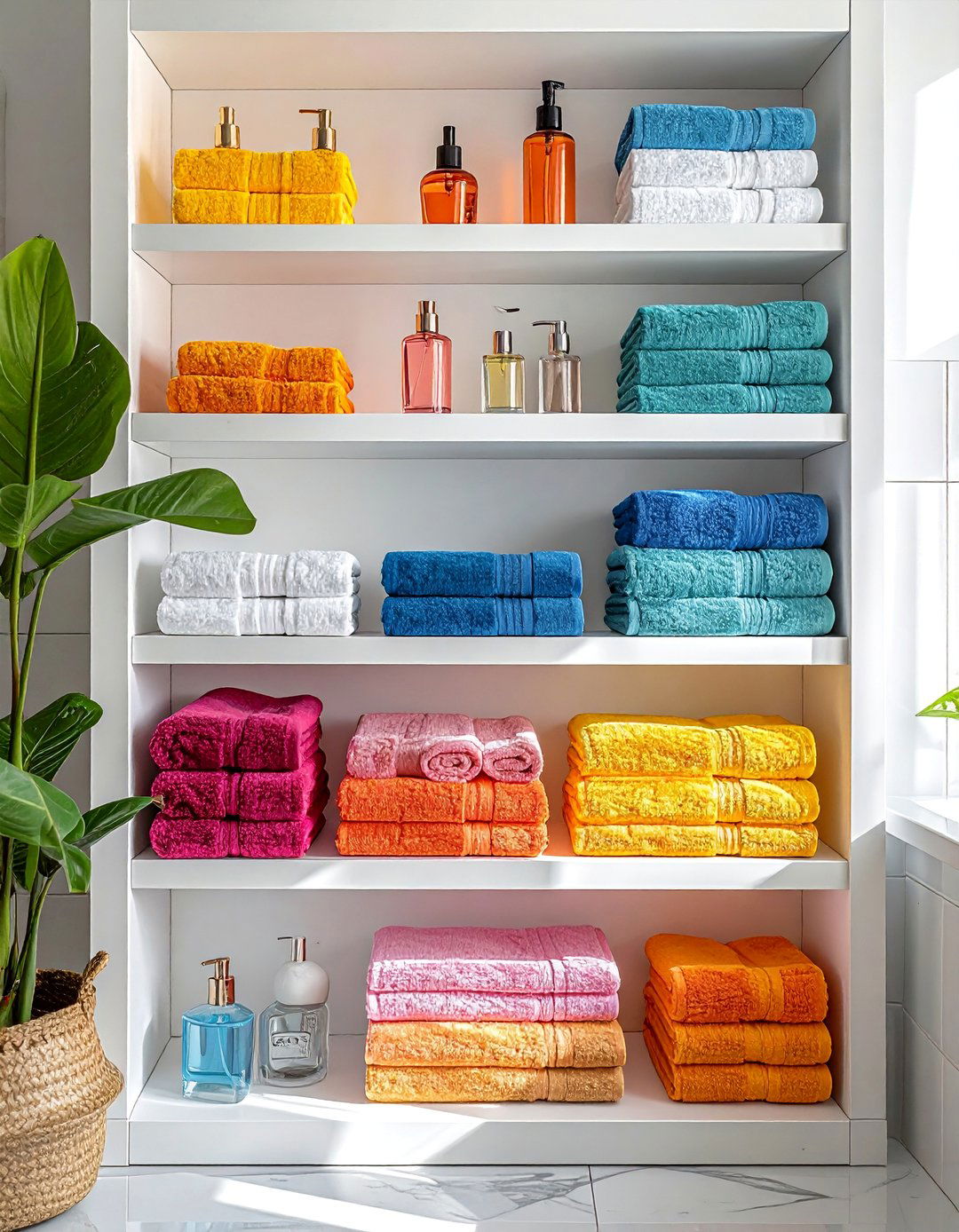 Integrating Open Shelving with Curated Displays - 20 Maximalist Bathroom Design Ideas for Bold Style