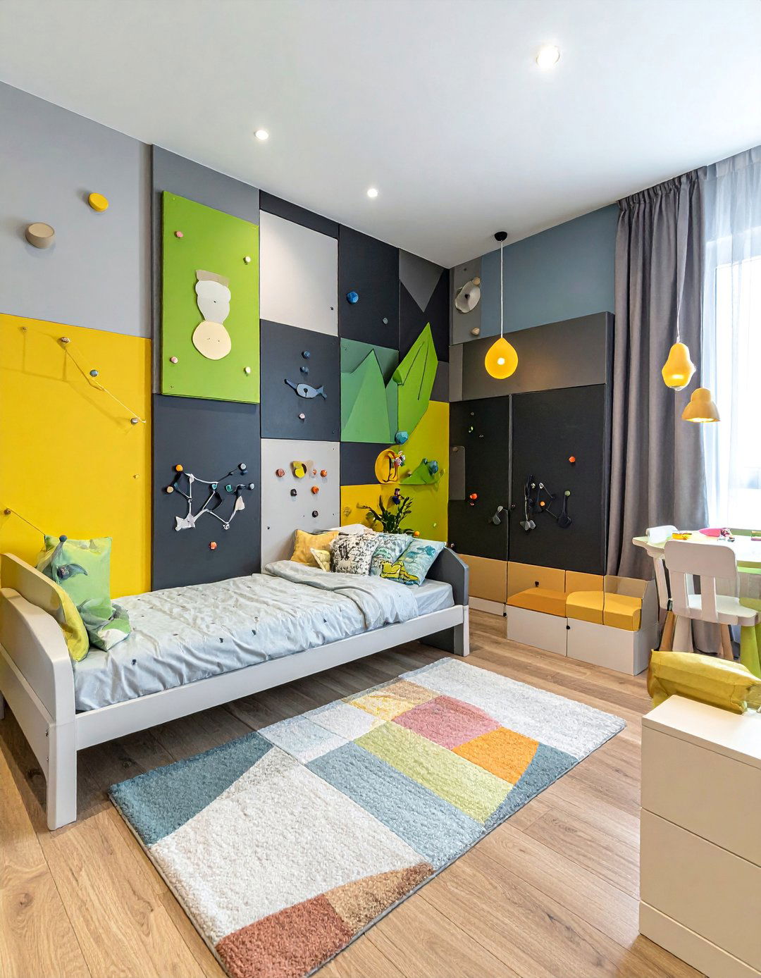 Interactive Wall Features - 40 Toddler Room Ideas for Fun and Functionality