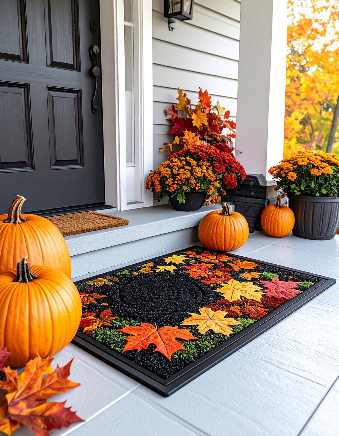 Interchangeable Seasonal Front Door Mat - 15 Front Door Mat Ideas to Welcome Guests in Style