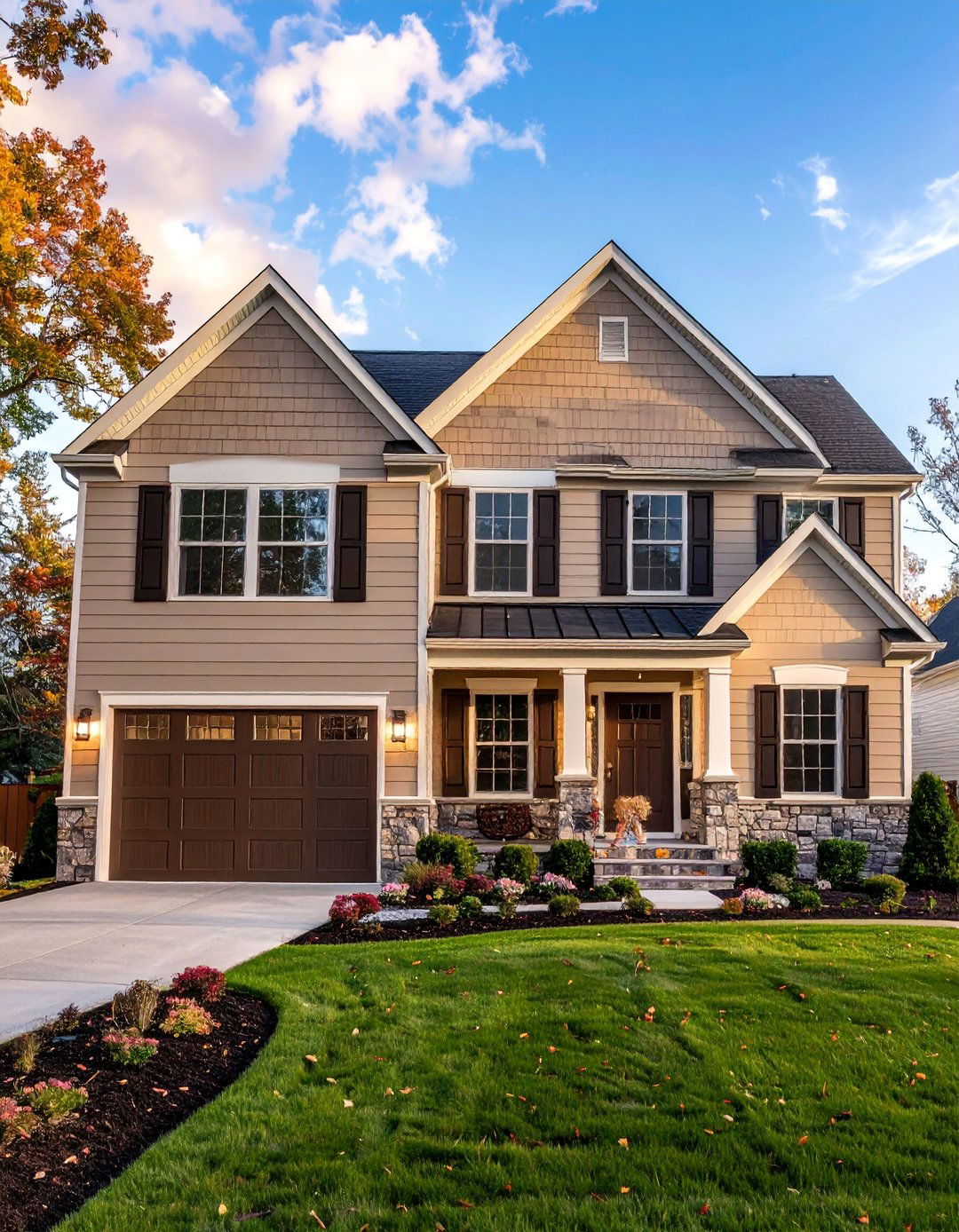 Inviting Warm Beige House Siding Colors - 25 House Siding Colors to Transform Your Home's Exterior