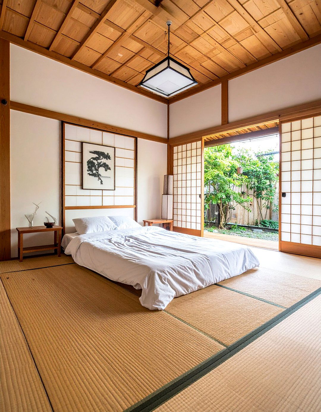 Japanese Style Tatami Mats in an Asian Bedroom - 20 Asian Bedroom Ideas for a Serene and Stylish Space
