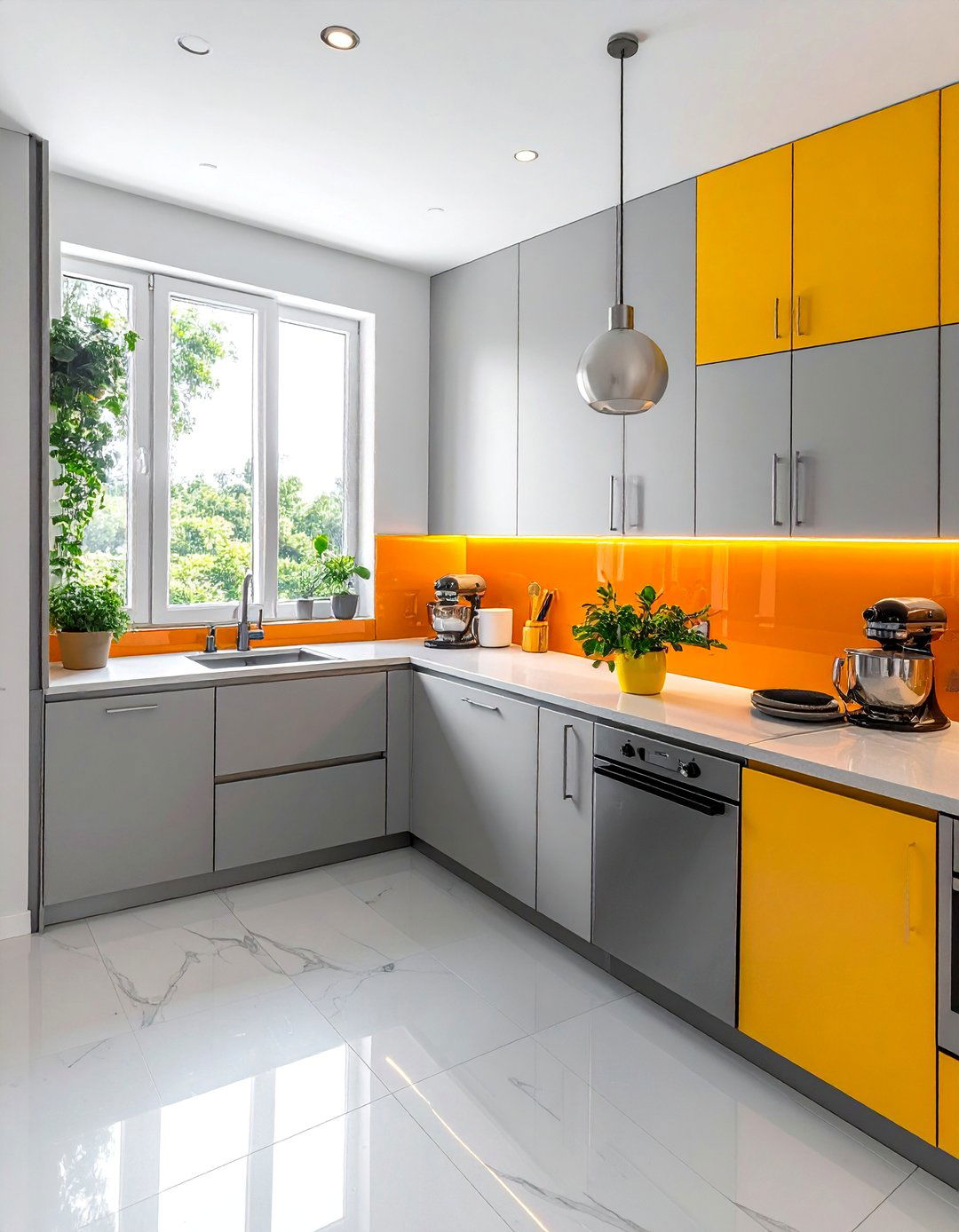 Kitchens With Stainless Steel Appliances and Light Gray Cabinets - 25 Kitchens With Stainless Steel Appliances Ideas