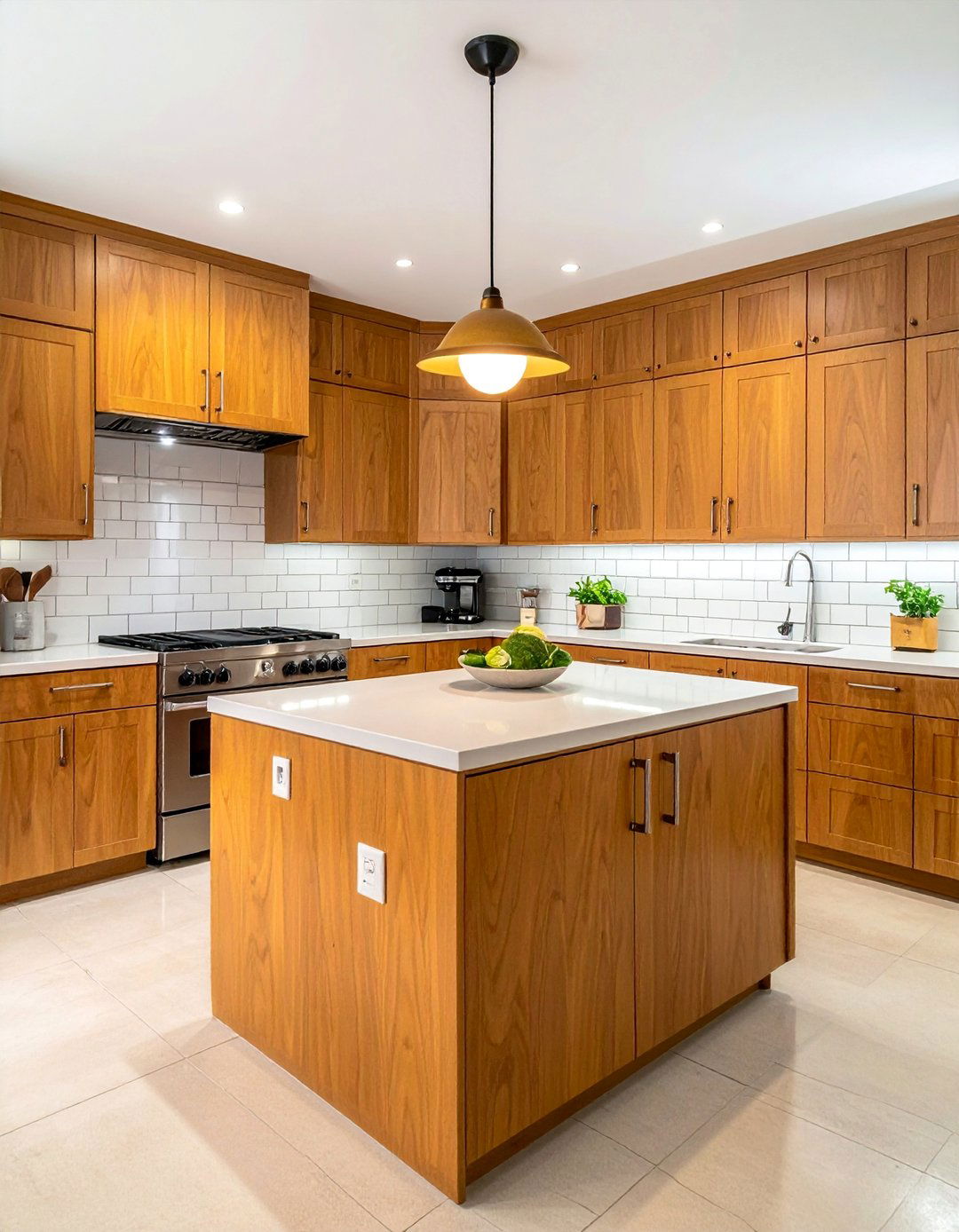 Kitchens With Stainless Steel Appliances and Natural Wood Cabinets - 25 Kitchens With Stainless Steel Appliances Ideas