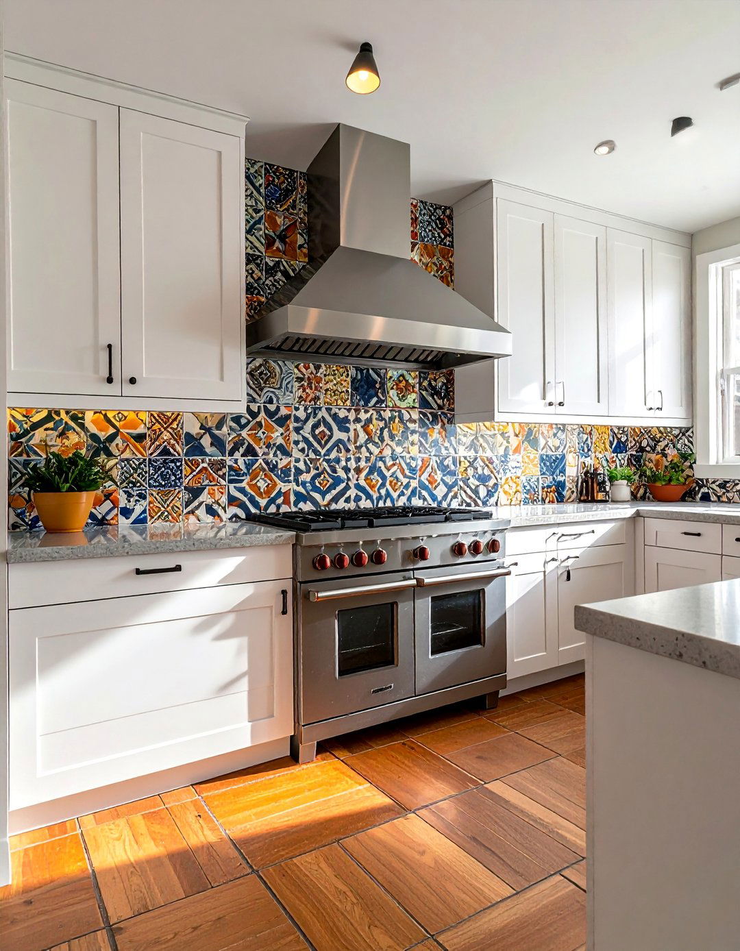 Kitchens With Stainless Steel Appliances and a Patterned Tile Backsplash - 25 Kitchens With Stainless Steel Appliances Ideas