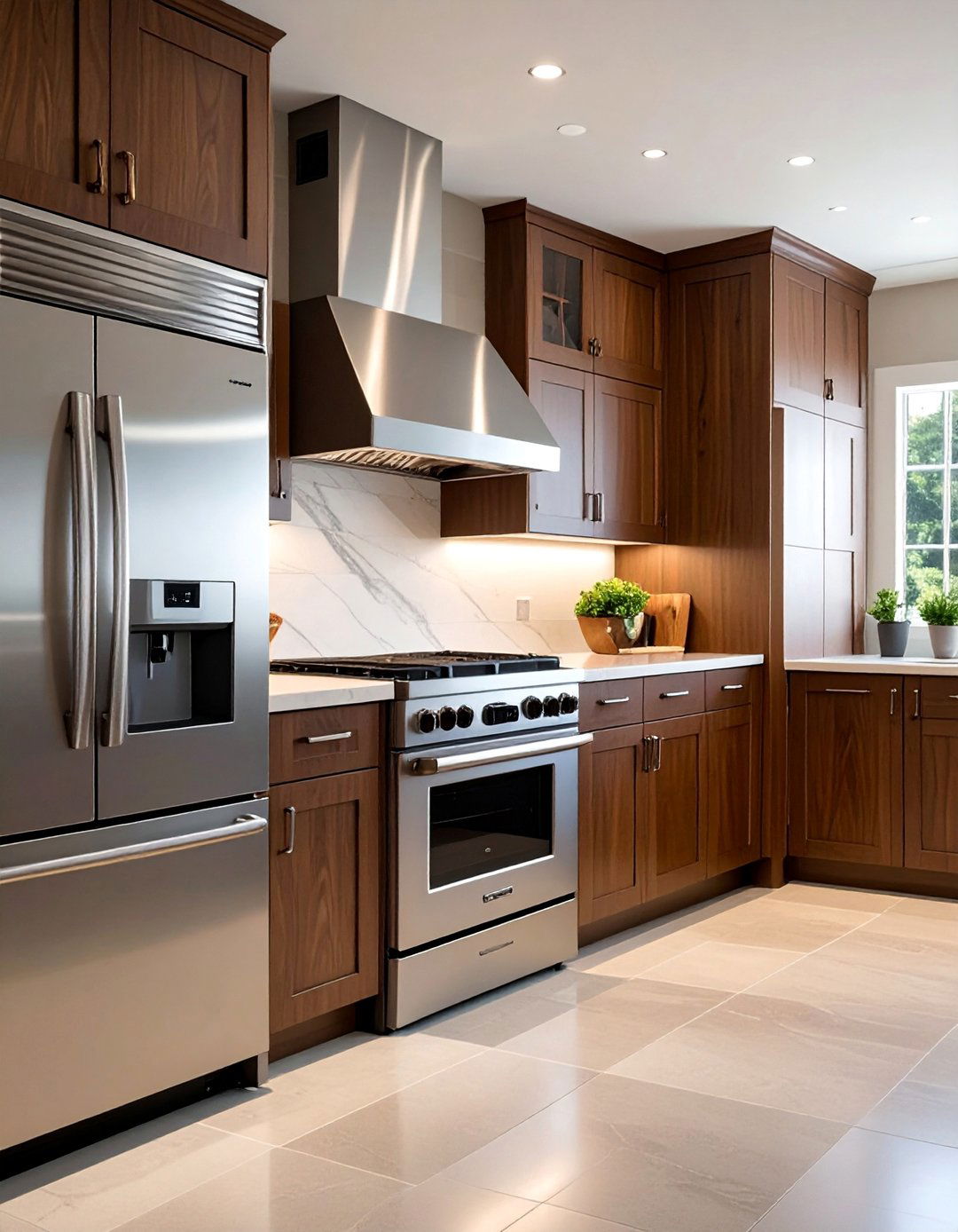 Kitchens with Fingerprint Resistant Stainless Steel Appliances - 25 Kitchens With Stainless Steel Appliances Ideas