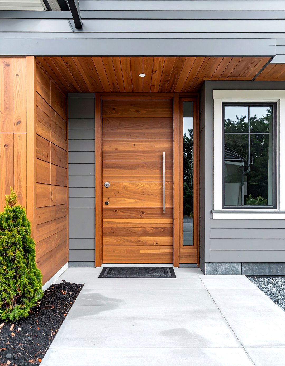 Light Oak Brown Front Door - 15 Brown Front Door Ideas to Enhance Your Home's Curb Appeal