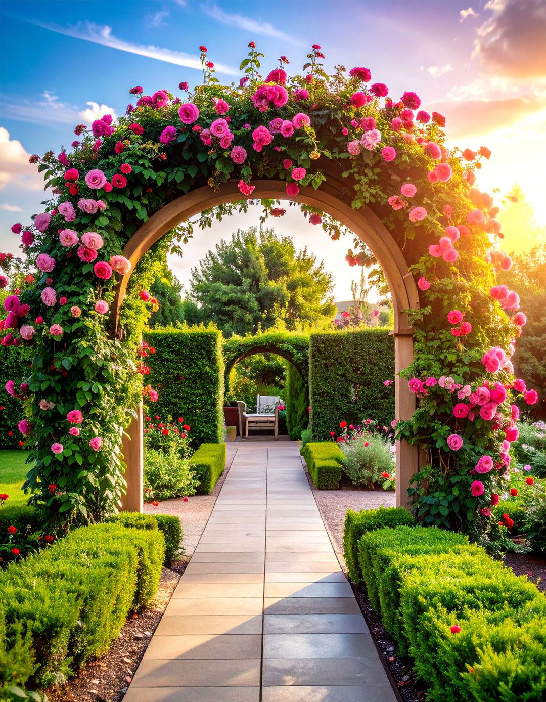 Living Archway Vertical Garden - 40 Vertical Garden Ideas for Small Spaces