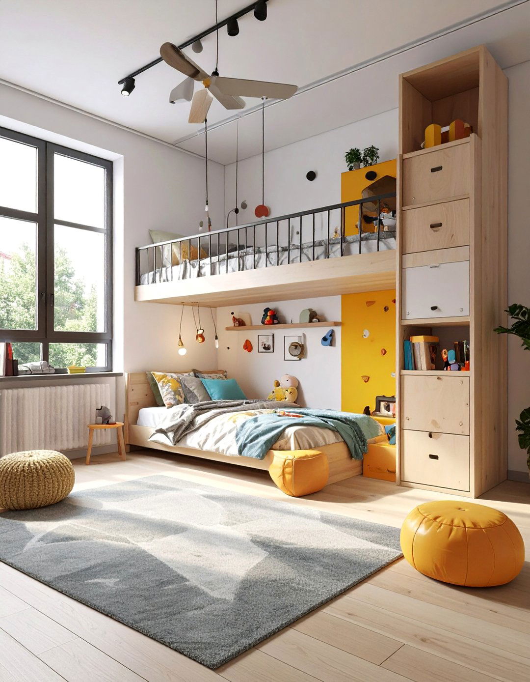Loft Adventure Space - 40 Toddler Room Ideas for Fun and Functionality