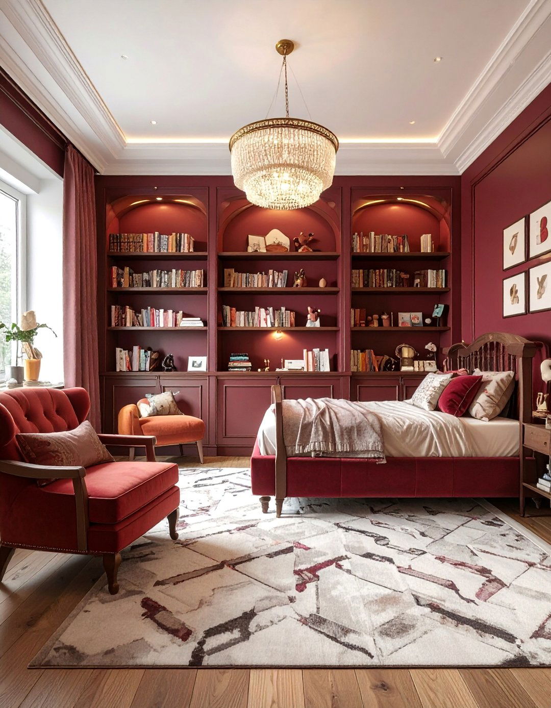Magical Library Study - 20 Whimsical Nursery Ideas for a Magical Baby Room