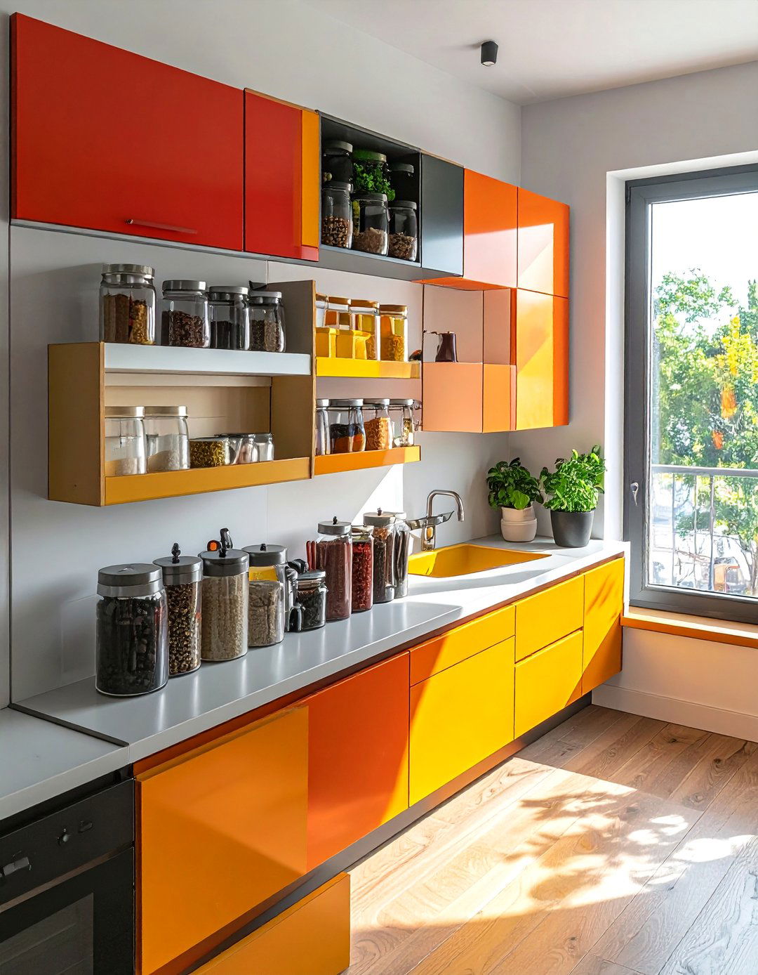 Magnetic Strip Organizers - 40 Small Kitchen Storage Ideas to Maximize Your Space