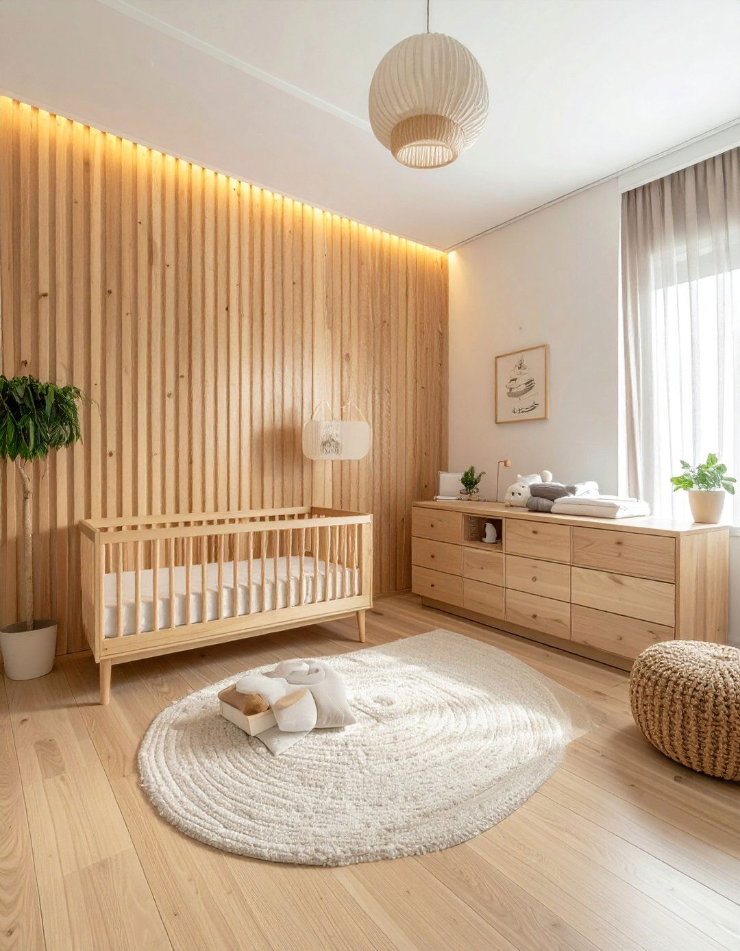 Maple Wood Slat Accent Wall - 40 Wood Slat Accent Wall Ideas for Your Home