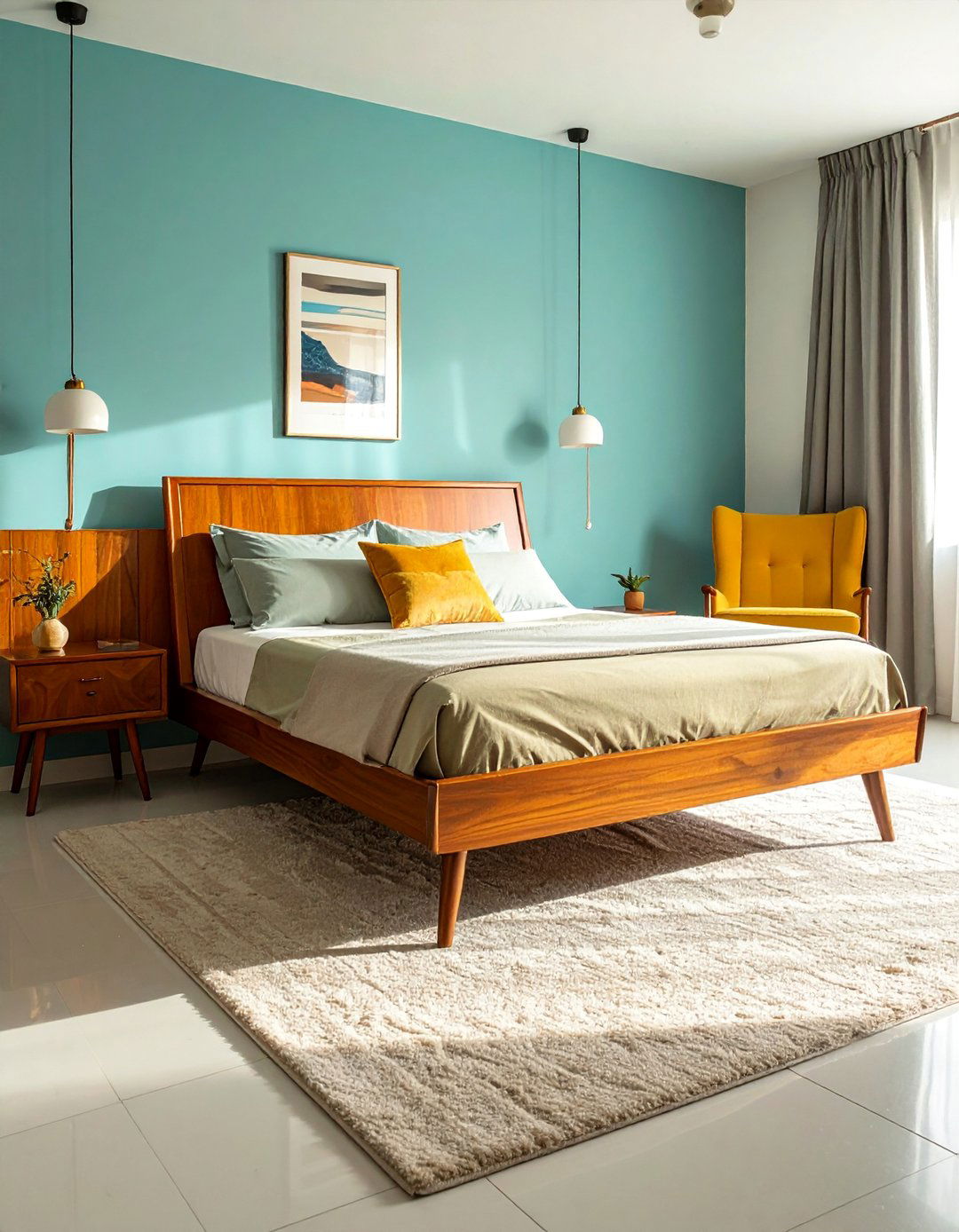 Mid Century Modern Bachelor Room Style - 25 Bachelor Room Ideas for Modern Single Men