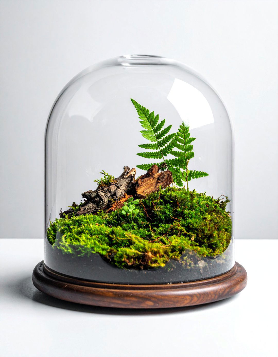 Miniature Forest Floor Terrarium - 20 Miniature Garden Ideas for Small Outdoor Spaces