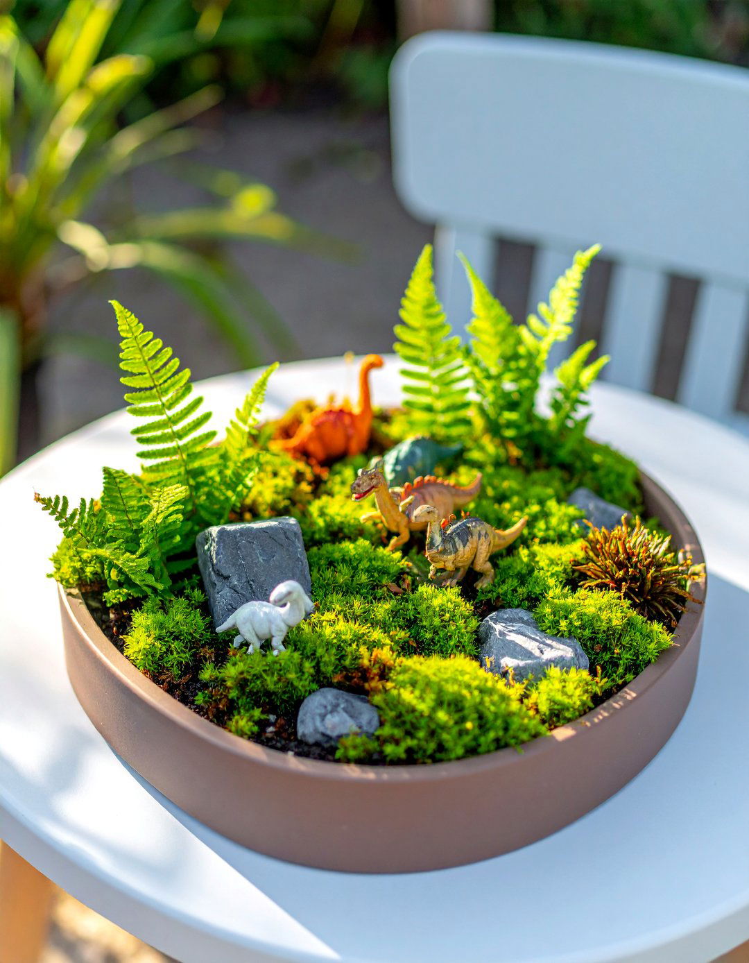 Miniature Prehistoric Dinosaur Garden