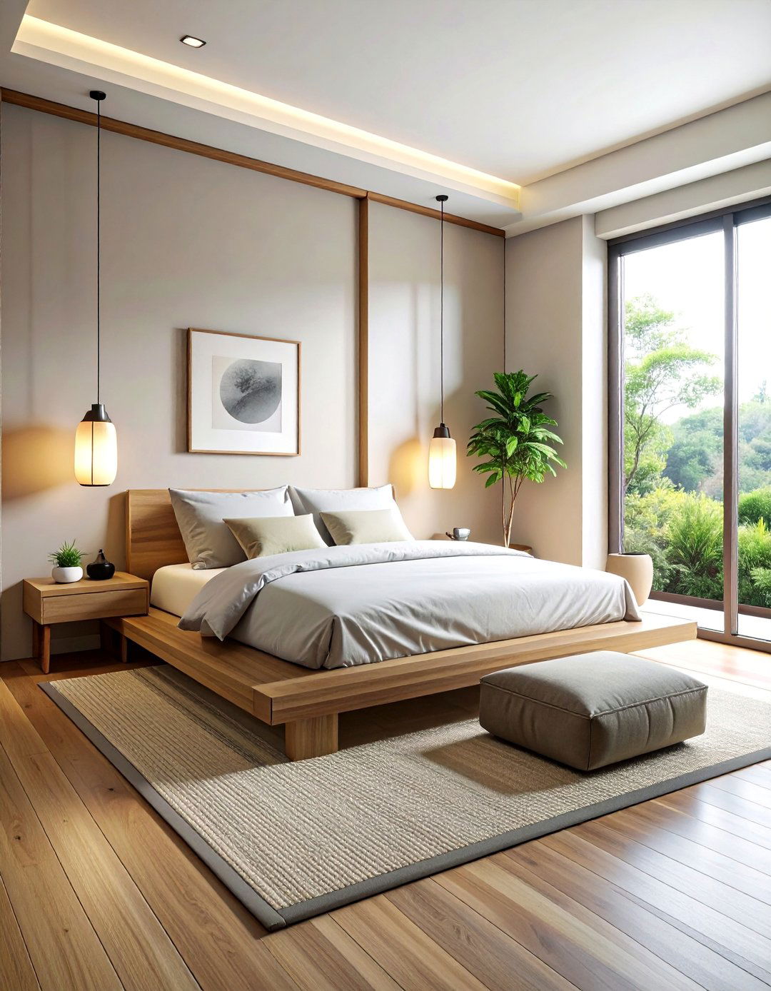 Minimalist Floor Bed Nooks - 15 Bed Nook Ideas to Maximize Your Bedroom Space
