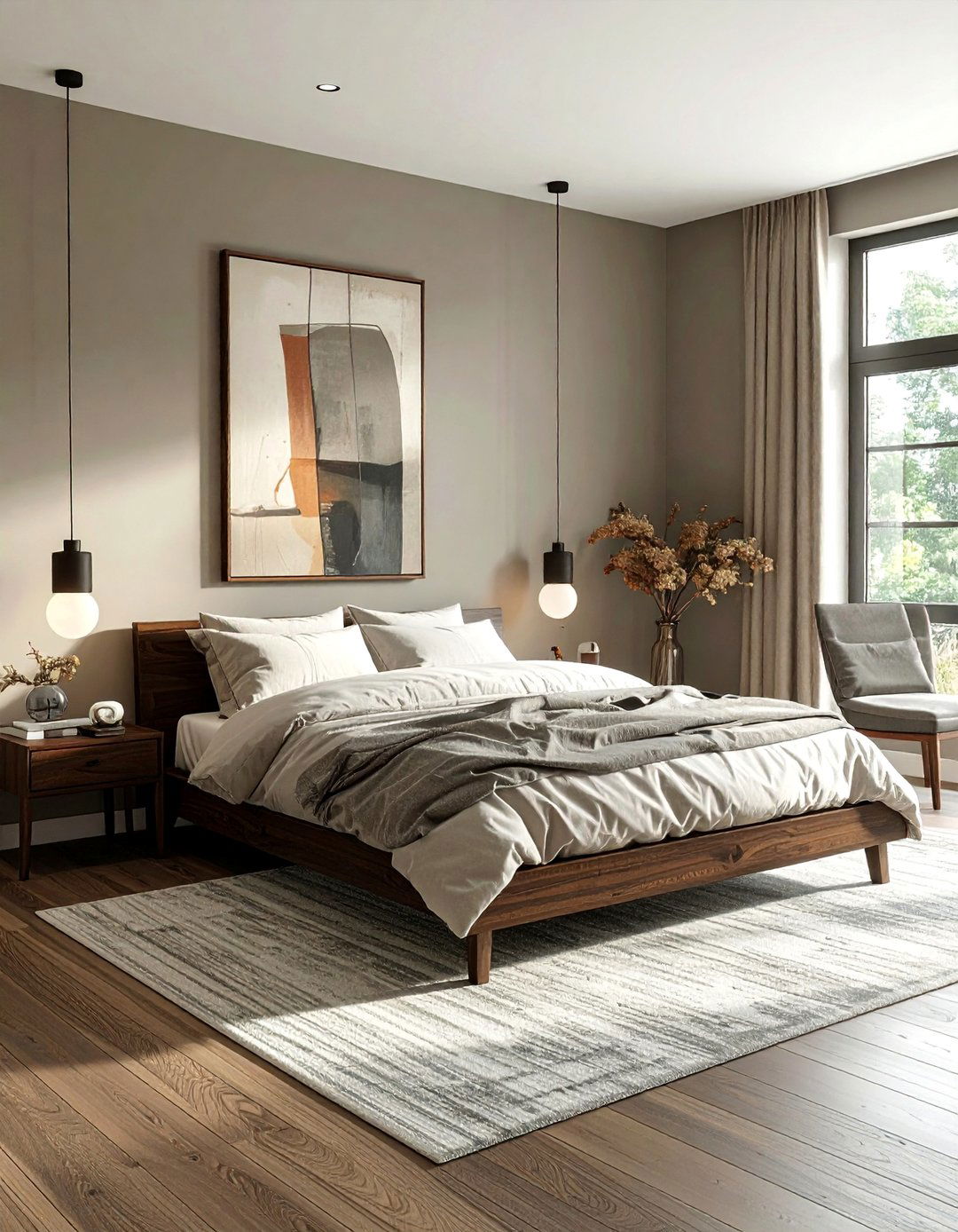 Minimalist Taupe Bedroom Design - 20 Taupe Bedroom Ideas for a Calming and Cozy Retreat