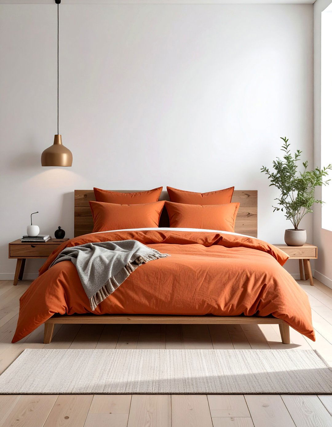 Minimalist Terracotta Bedroom Style - 20 Terracotta Bedroom Ideas for a Serene Retreat